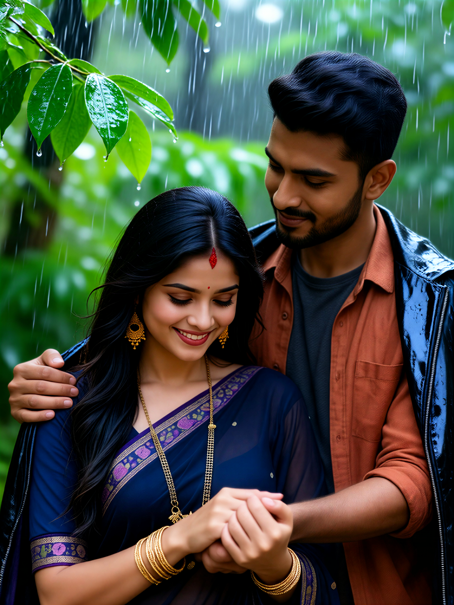 Realistic couple portraits-37 image