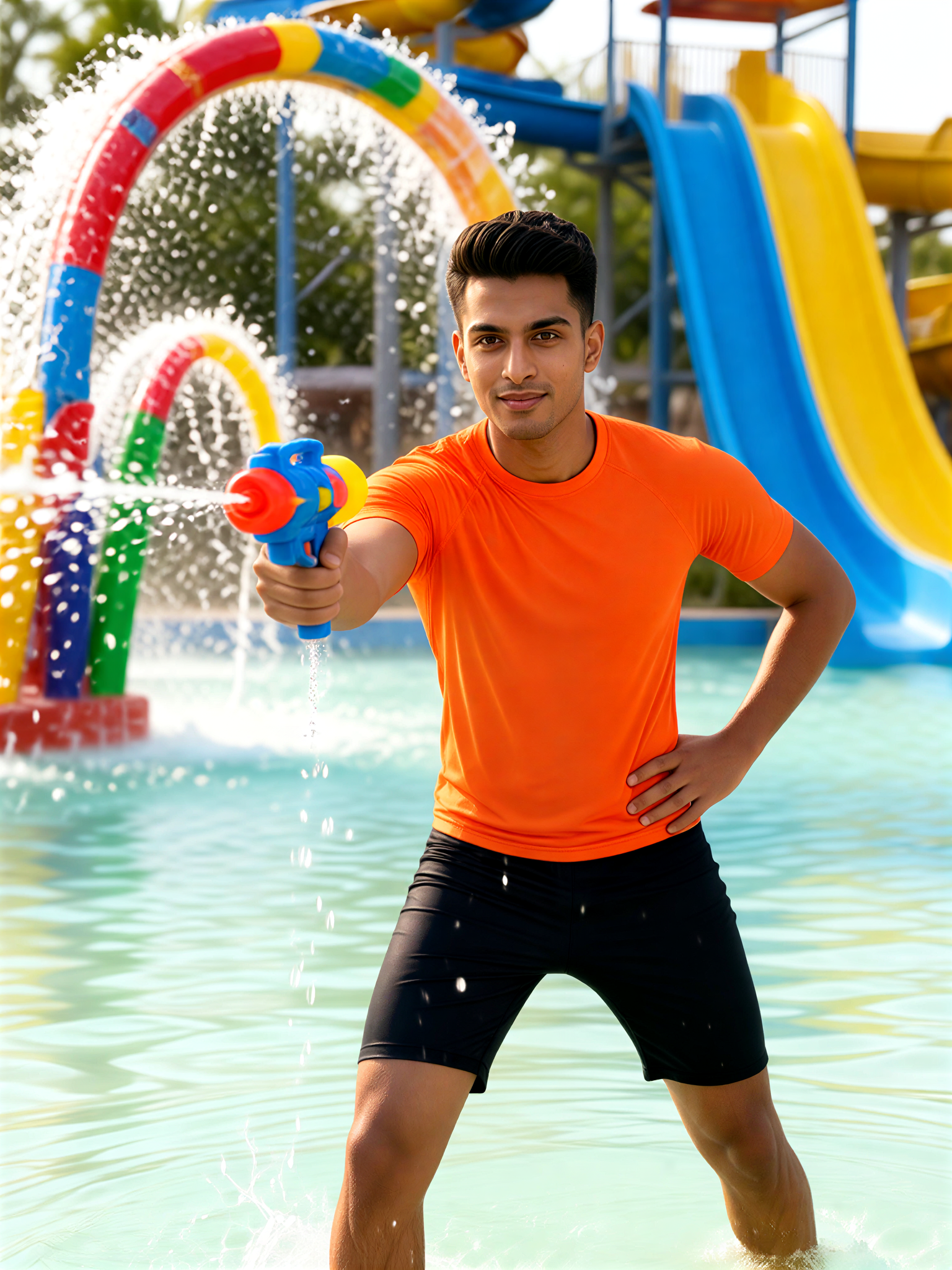 Water Gun Action Boy image