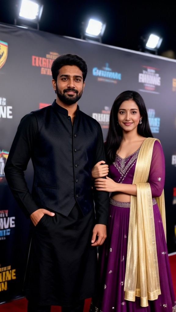 Bollywood Couple Flash image