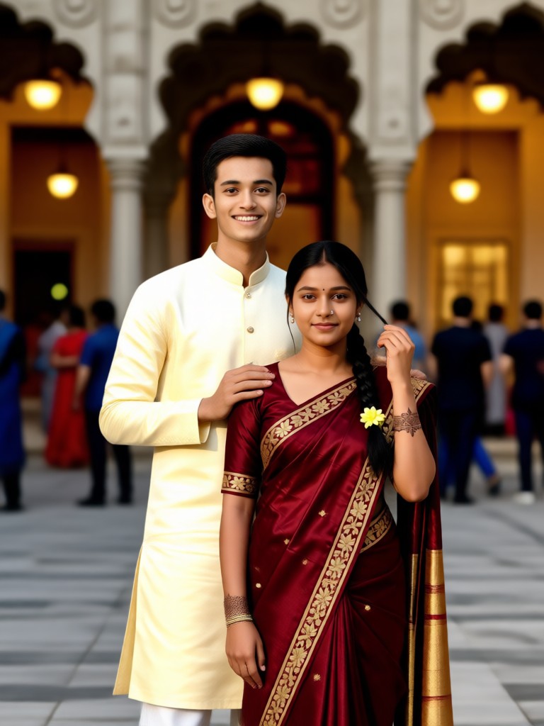 Desi Royal Couple image
