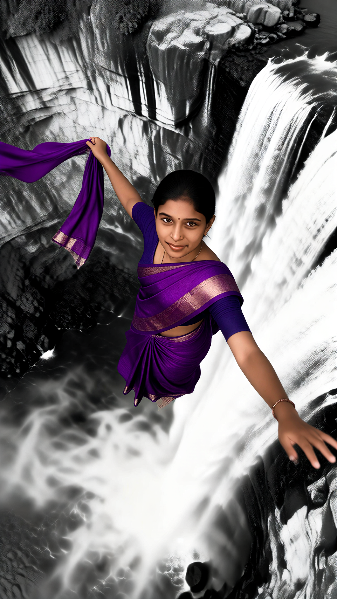 Violet Waterfall Grace image