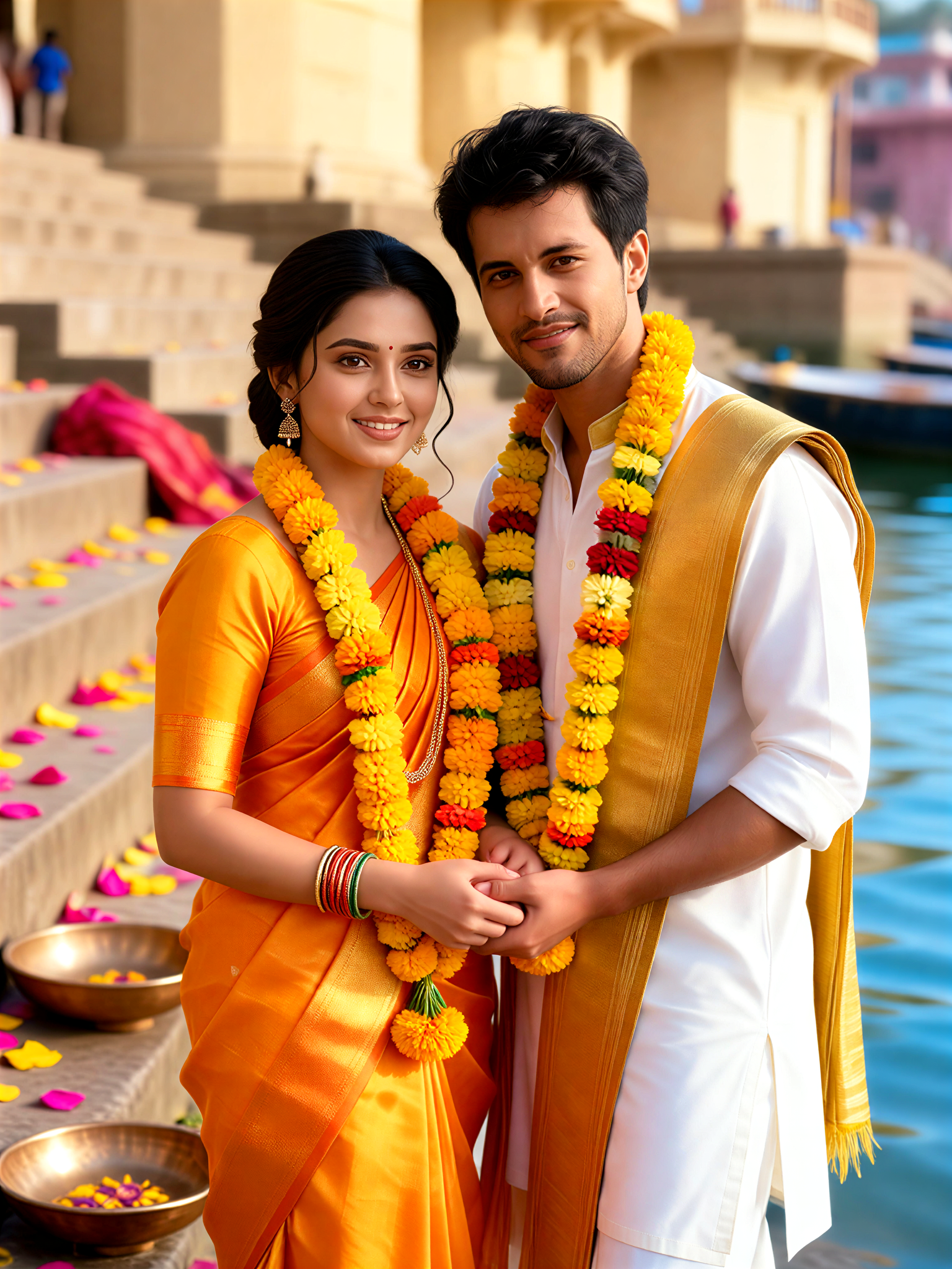 Marigold River Blessing image