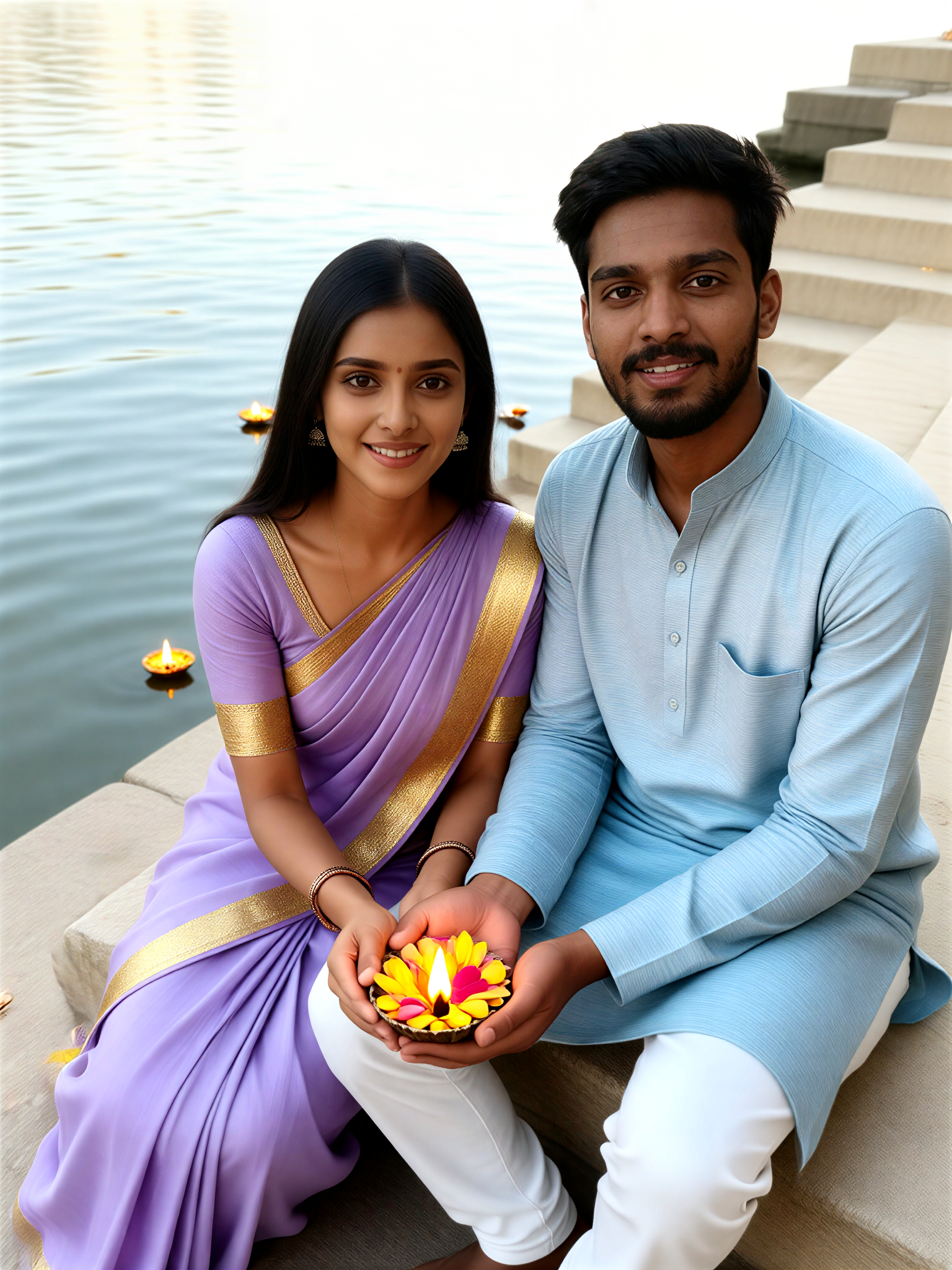 River Lamp Couple image
