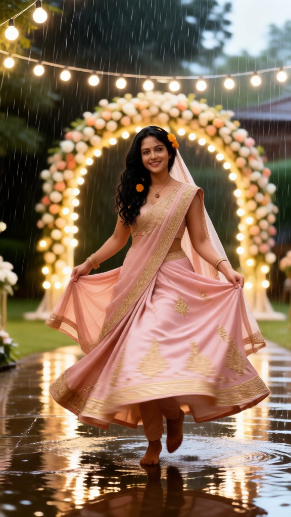 Bridal Rain Twirl image