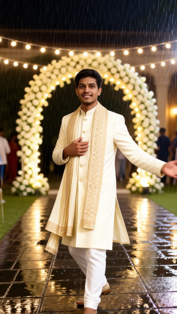 Groom Rain Twirl image