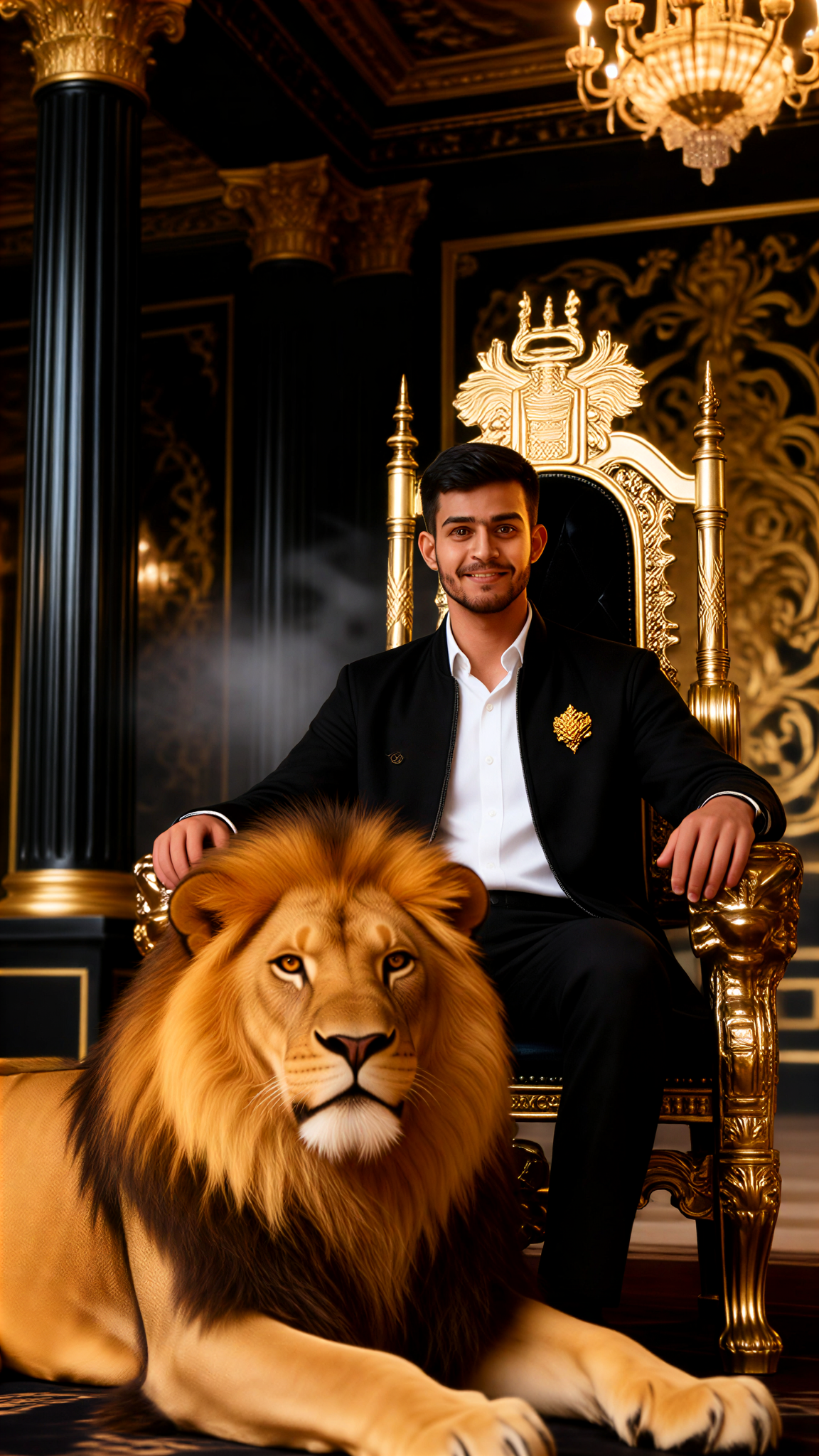 Lion Throne image