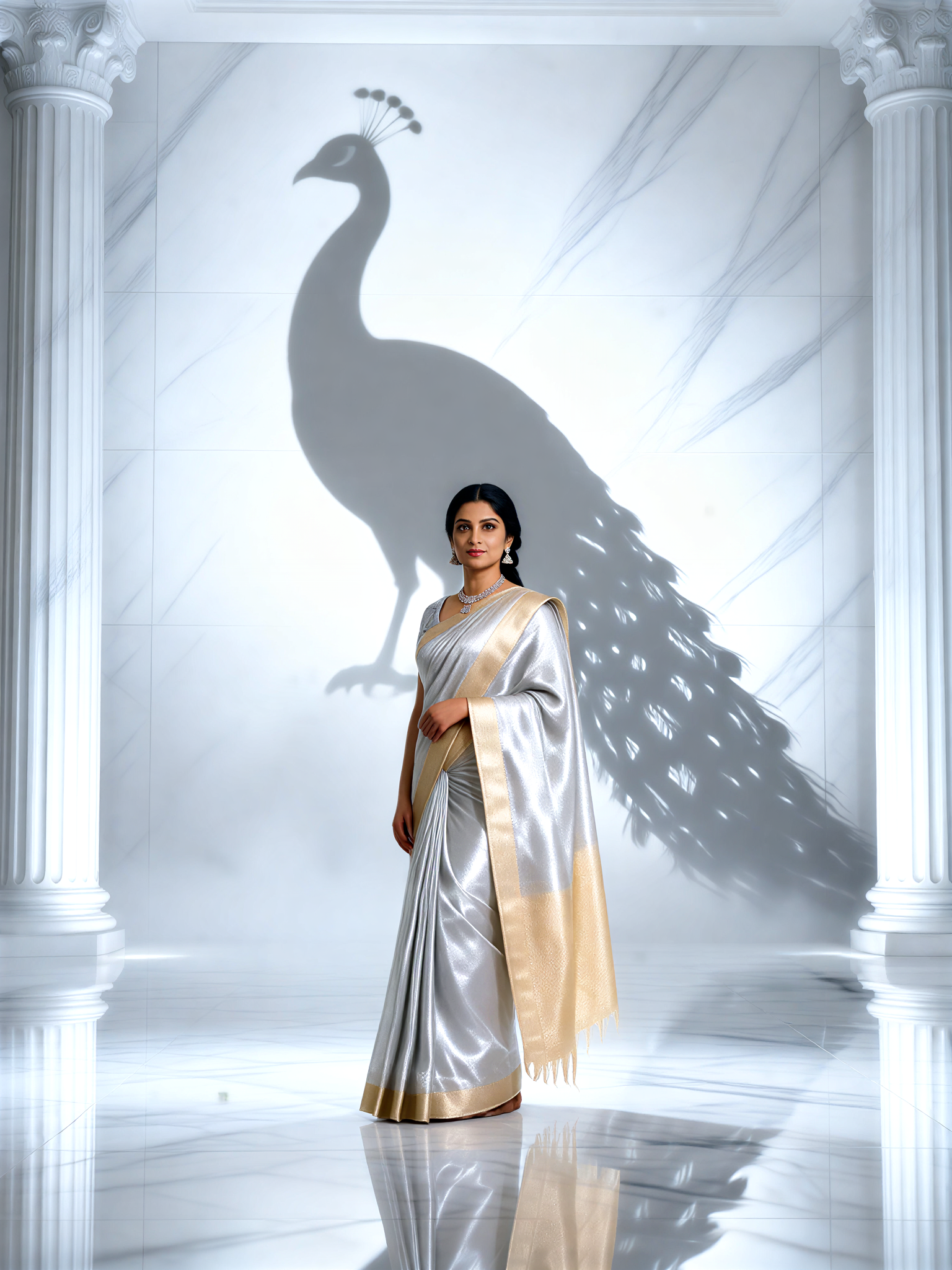 Peacock Shadow Queen image