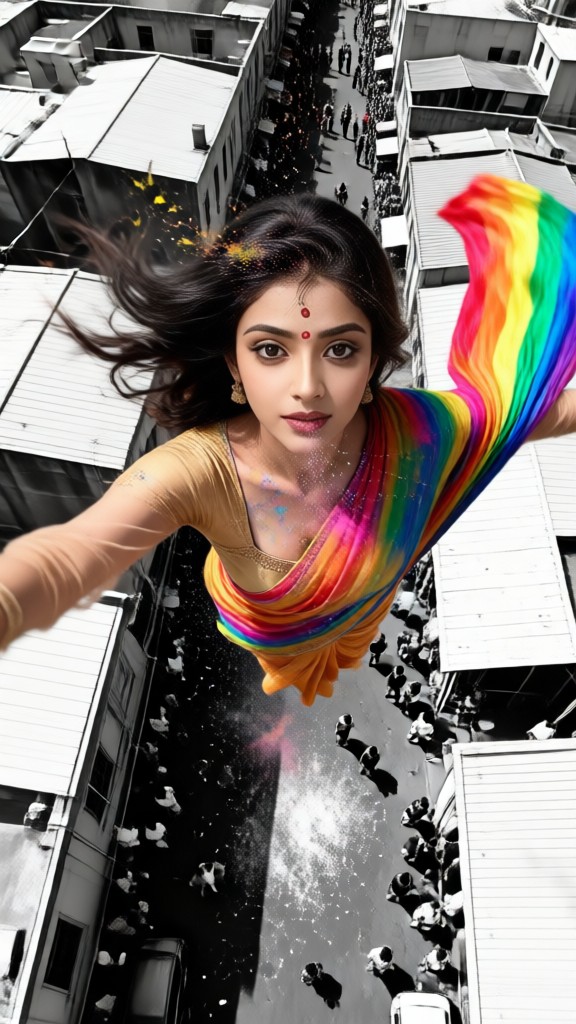 Holi Rainbow Toss image