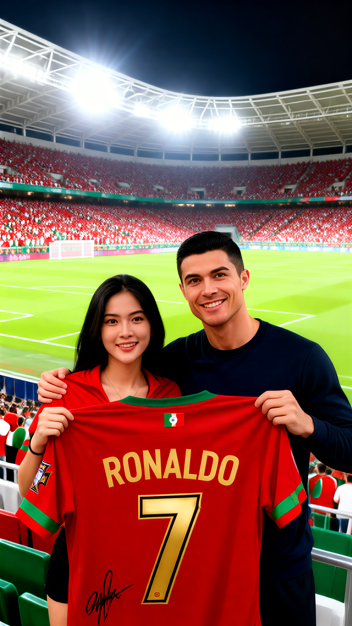 Photo with Cristiano Ronaldo image
