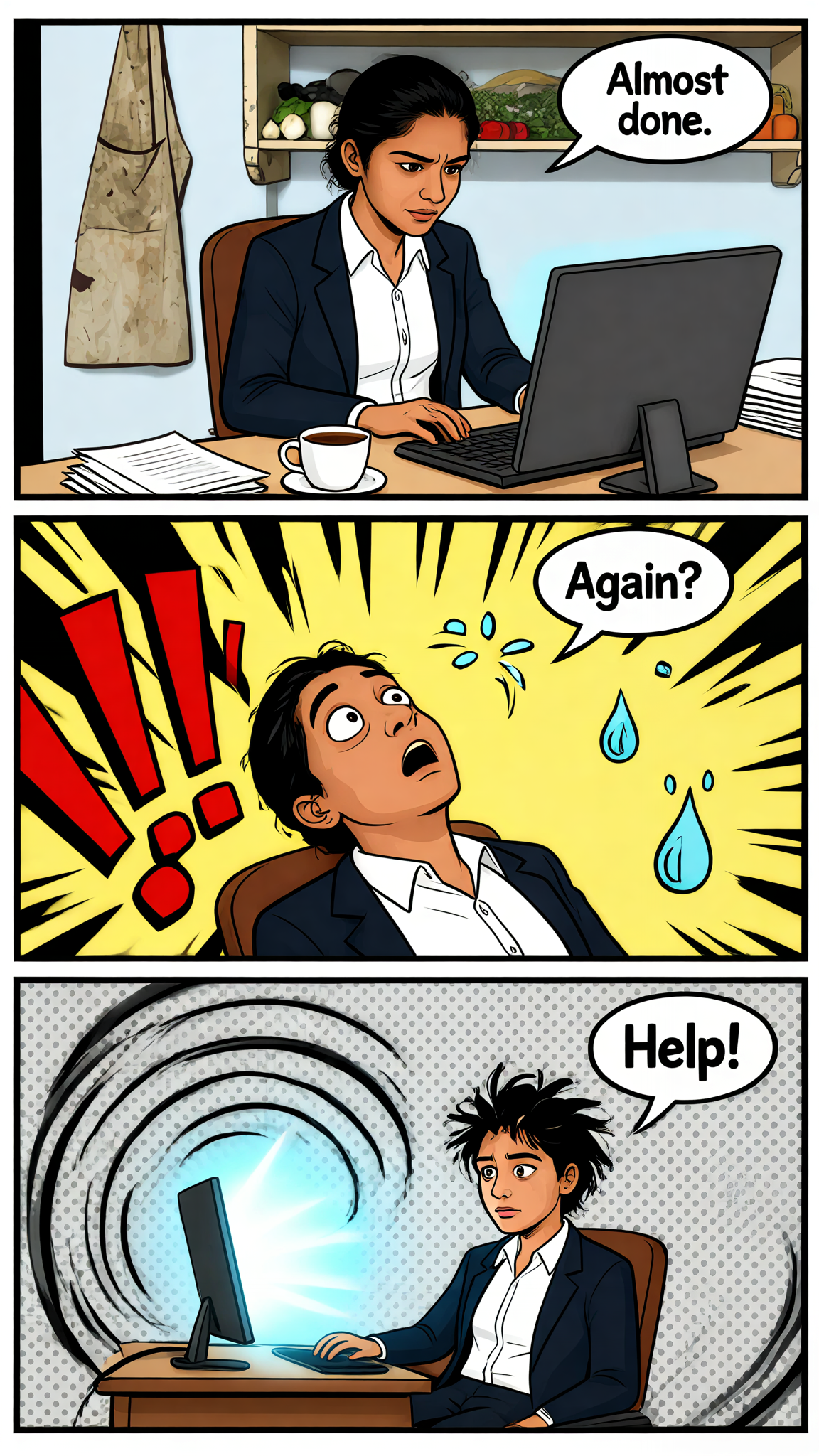 Office Panic Comic image