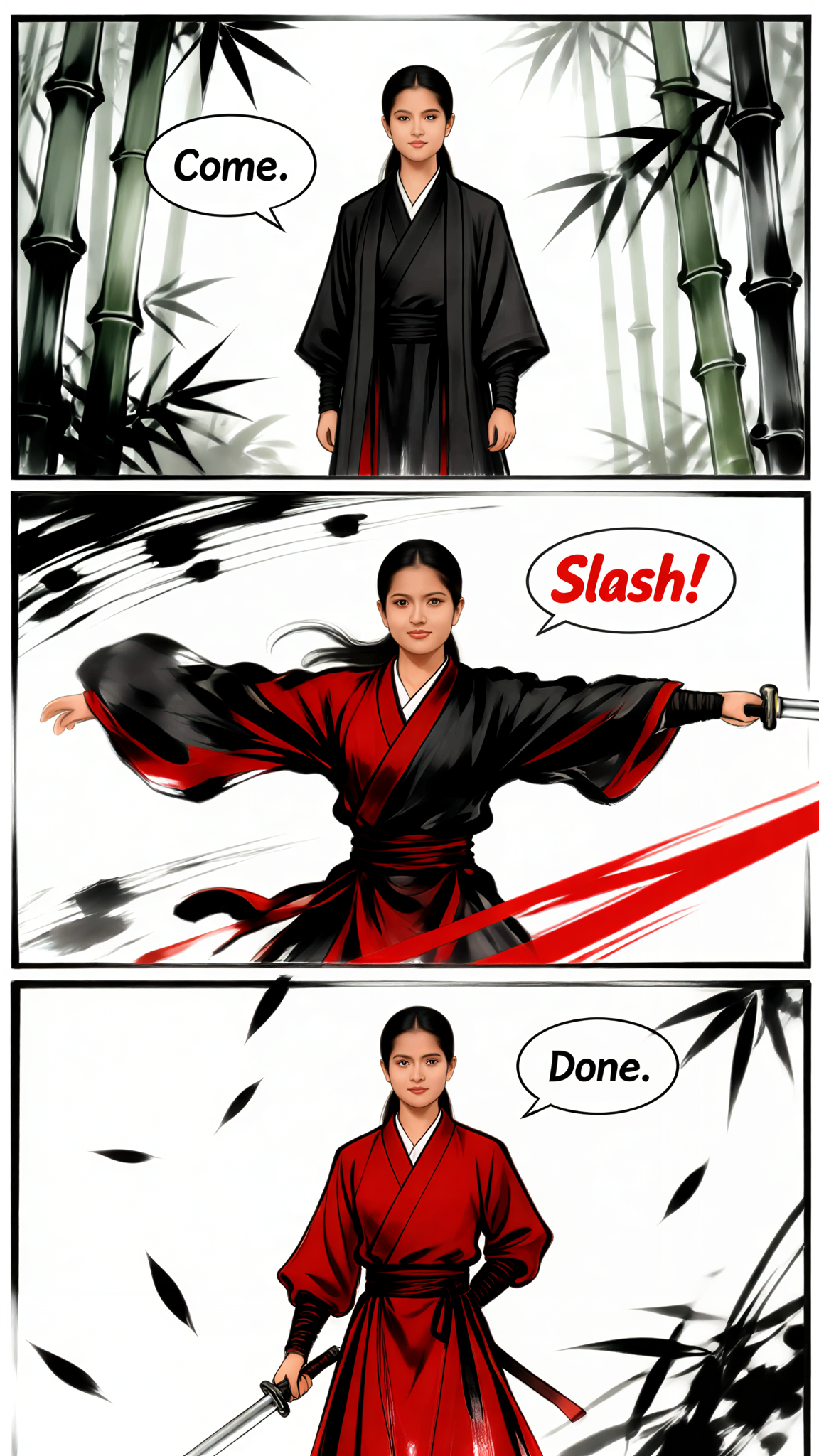 Wuxia Strike Comic image