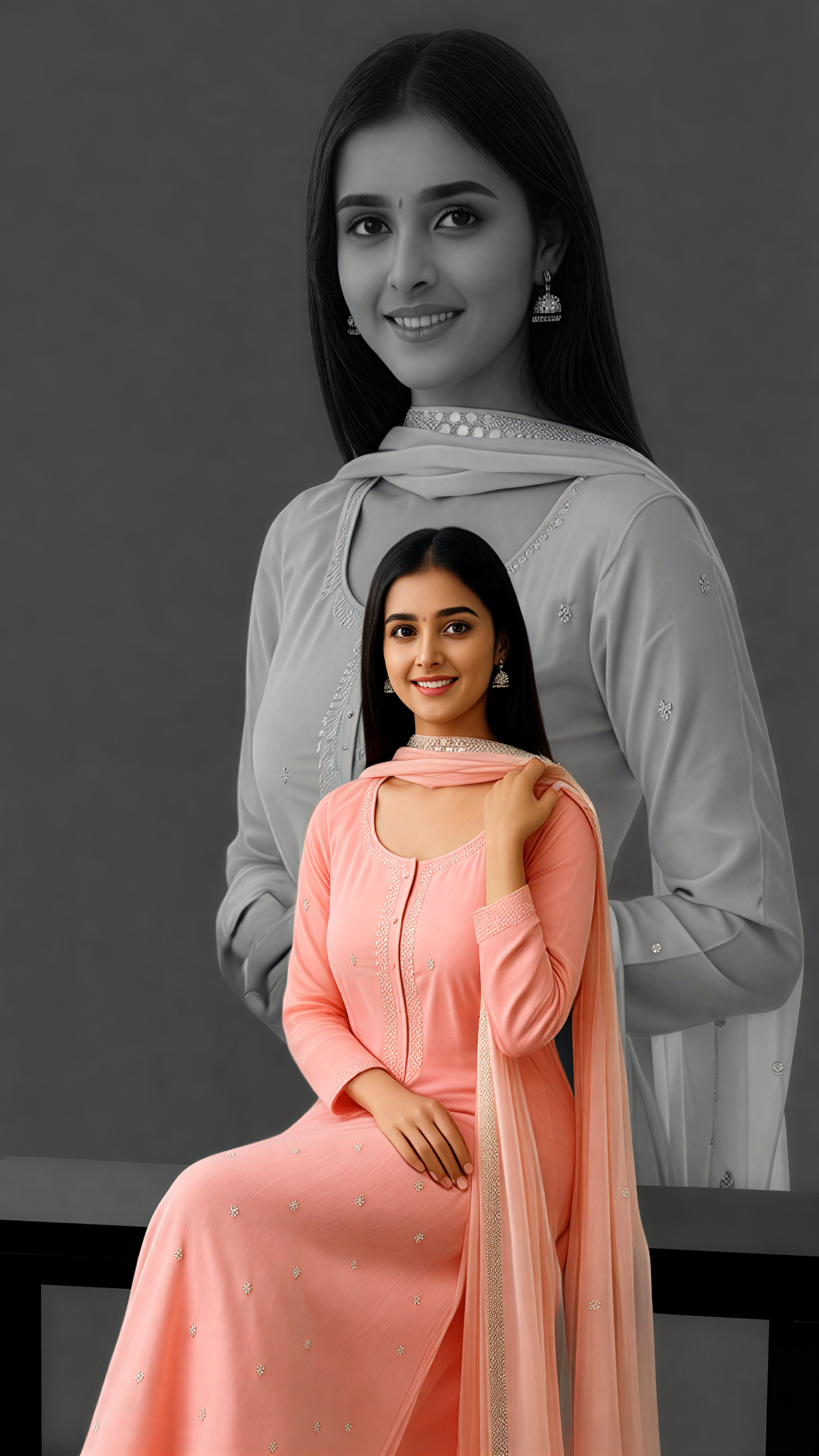 Rose Anarkali Seat image