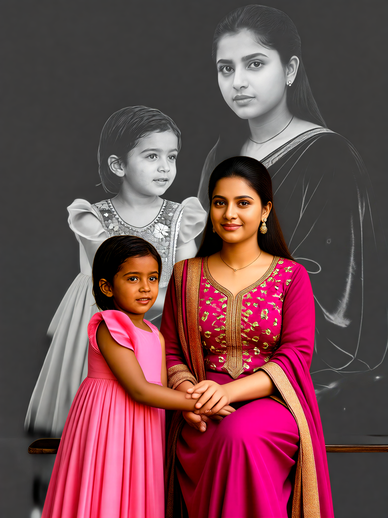 Rose Mother Daughter image