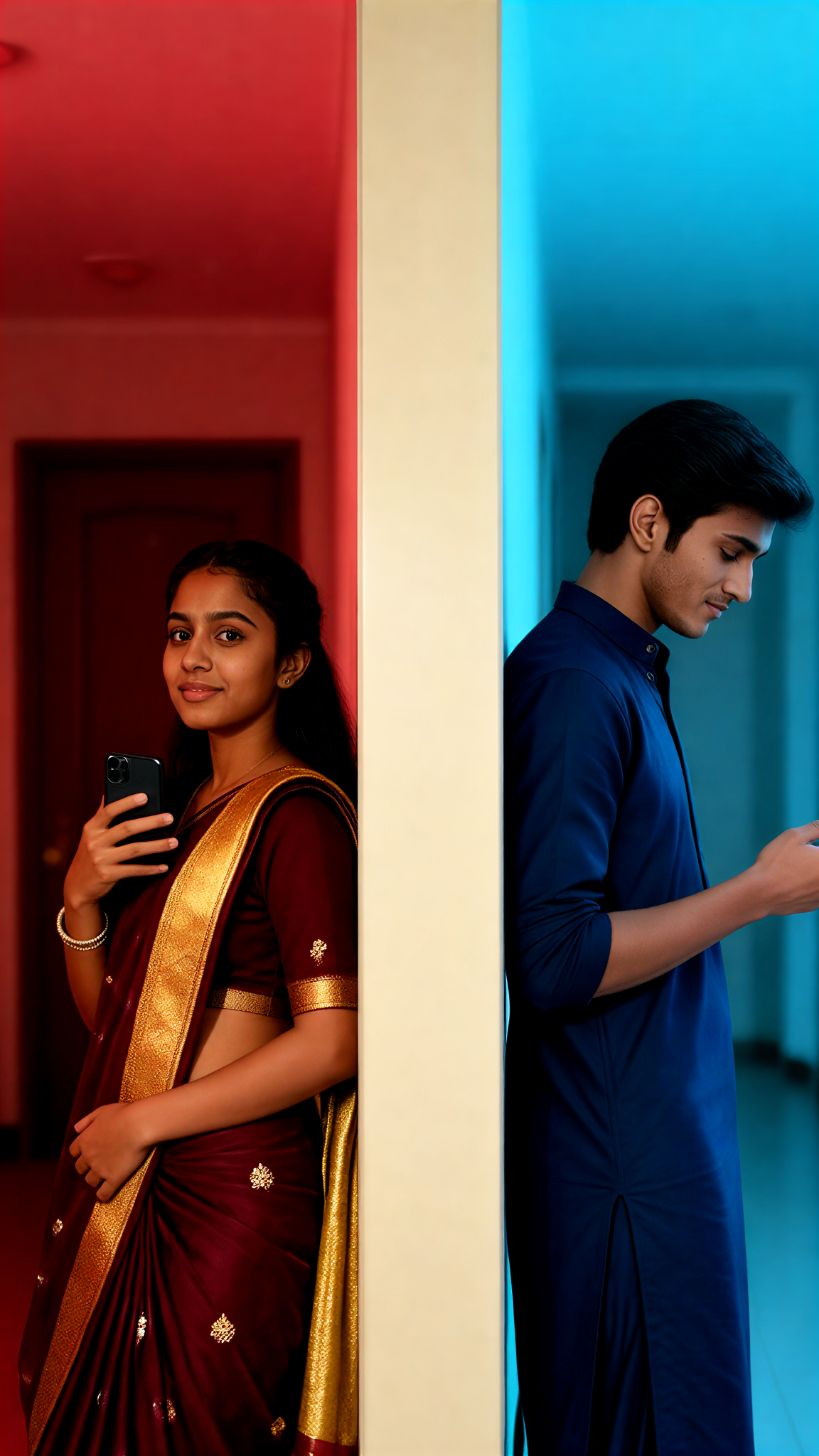 Missed Call Door Couple image