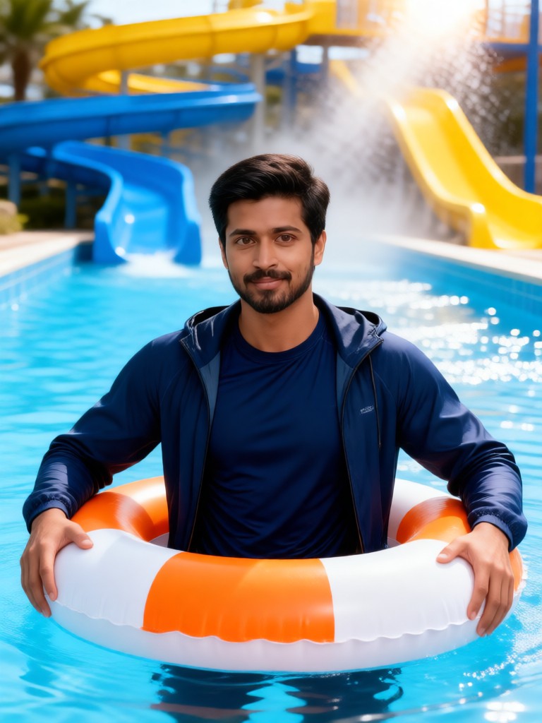 Relaxing Floating Ring Wave image