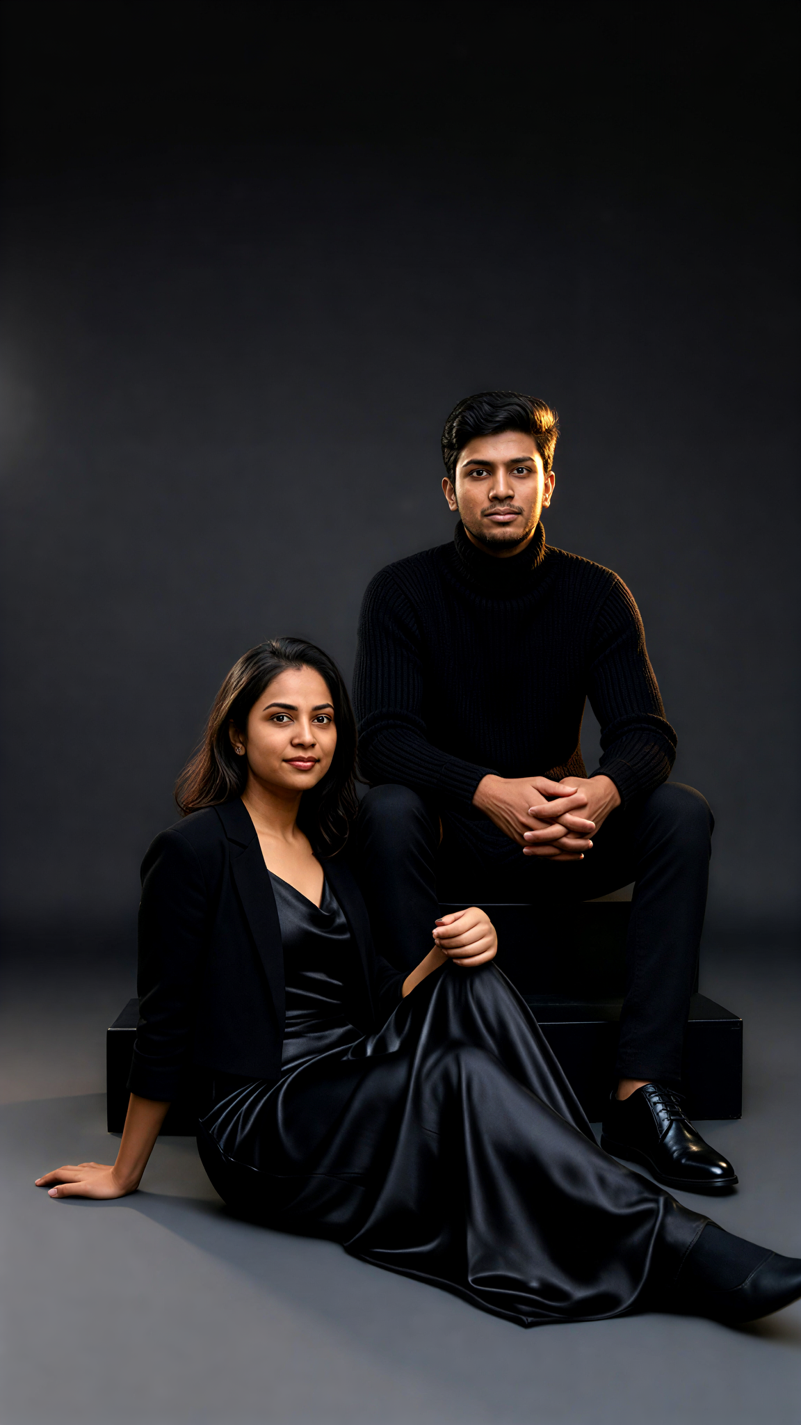 Low Black Portrait image