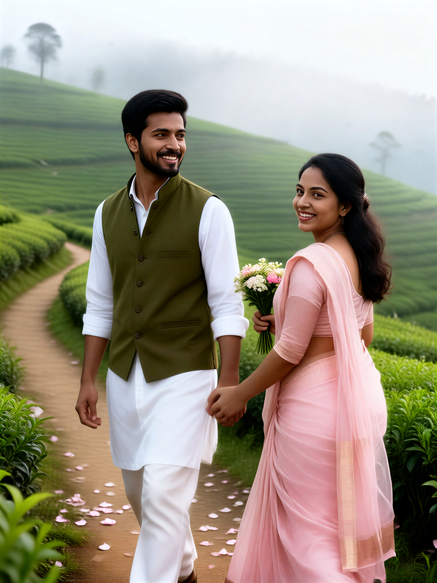 Tea Garden Bloom Couple image