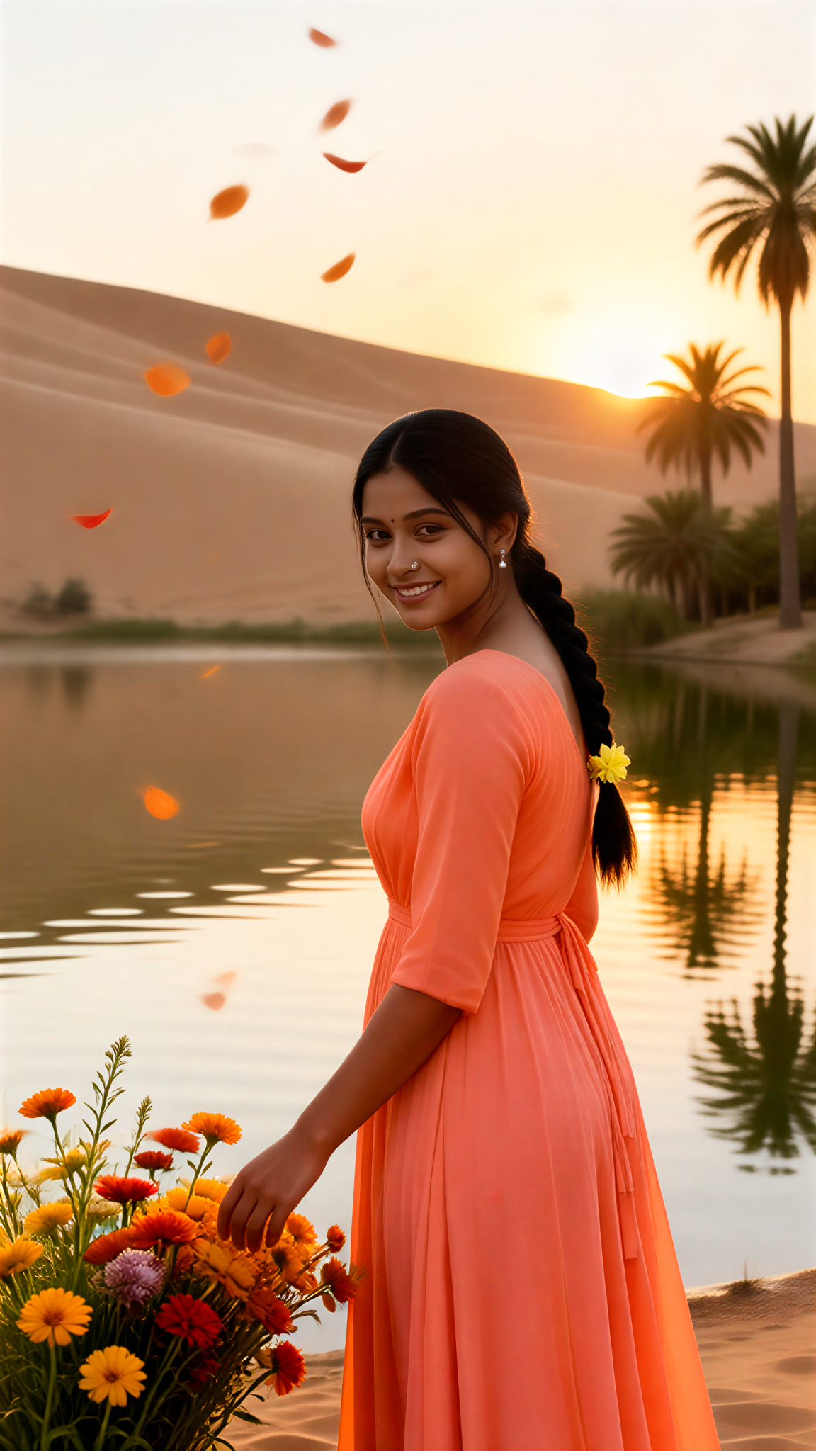 Female Flower Landscape Lookback image