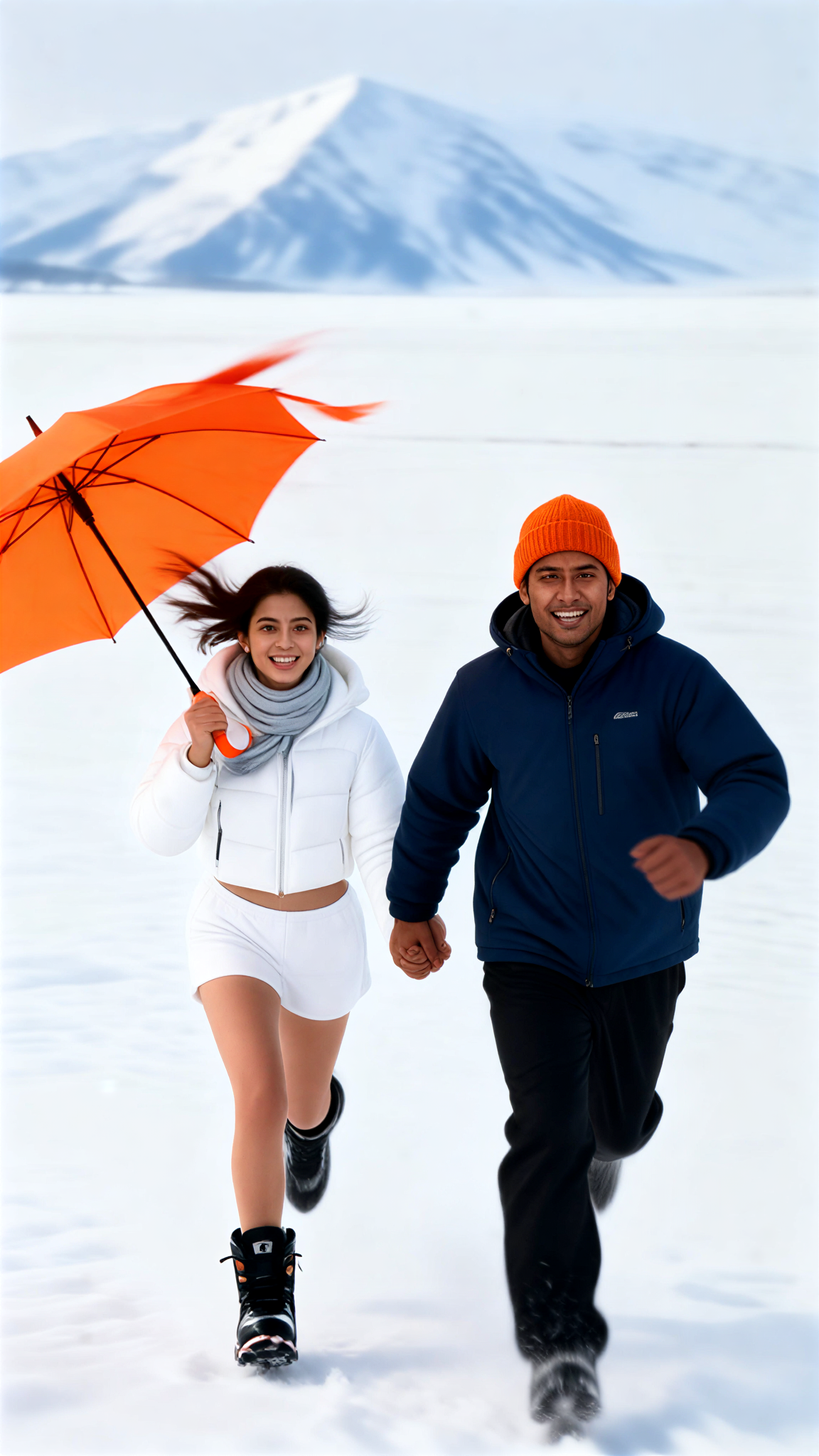 Orange Snow Run image