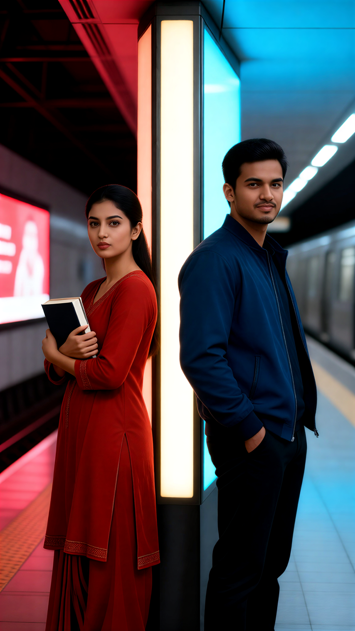 Subway dual-tone style image