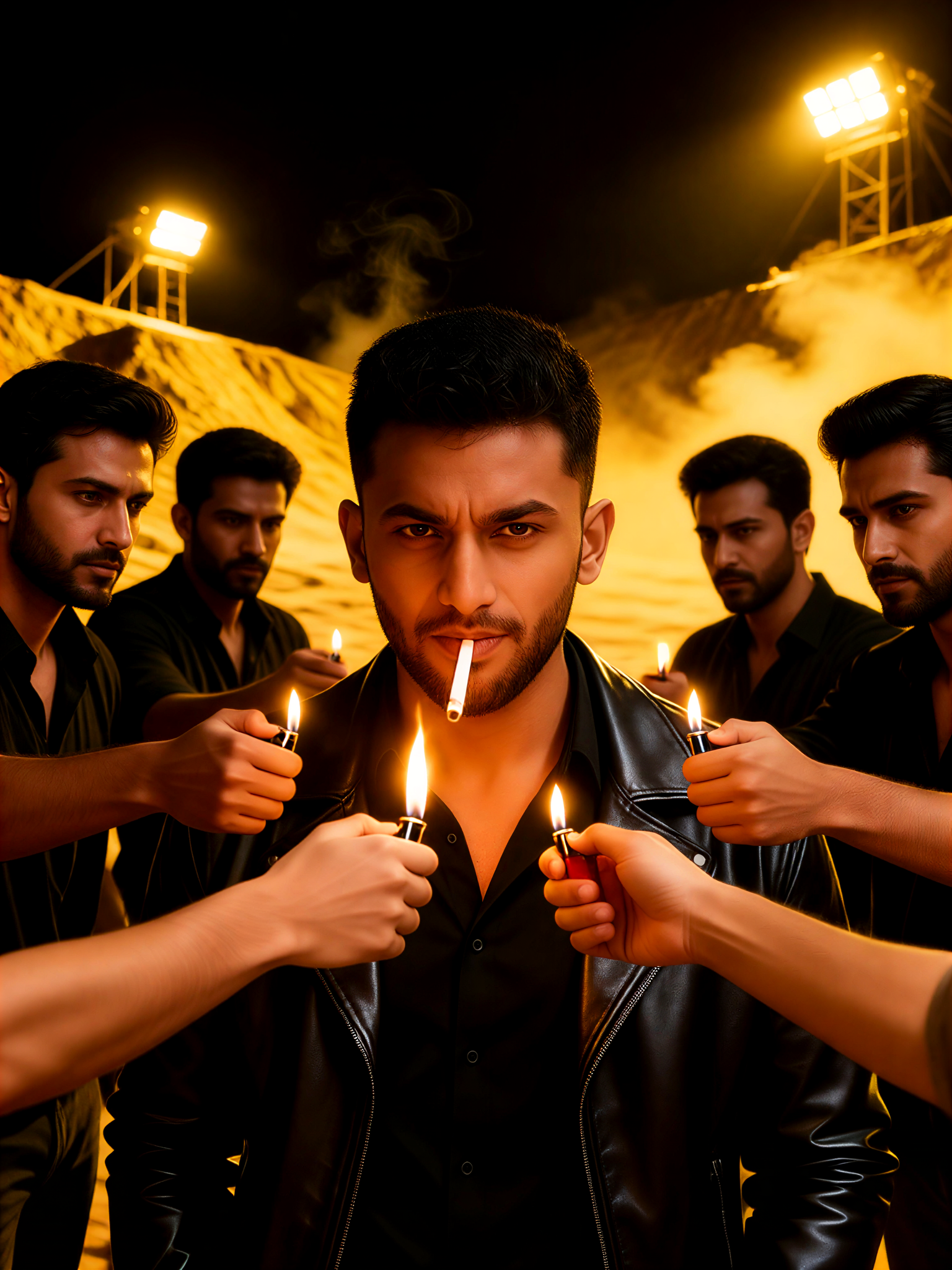 Light a cigarette stylishly-1 image