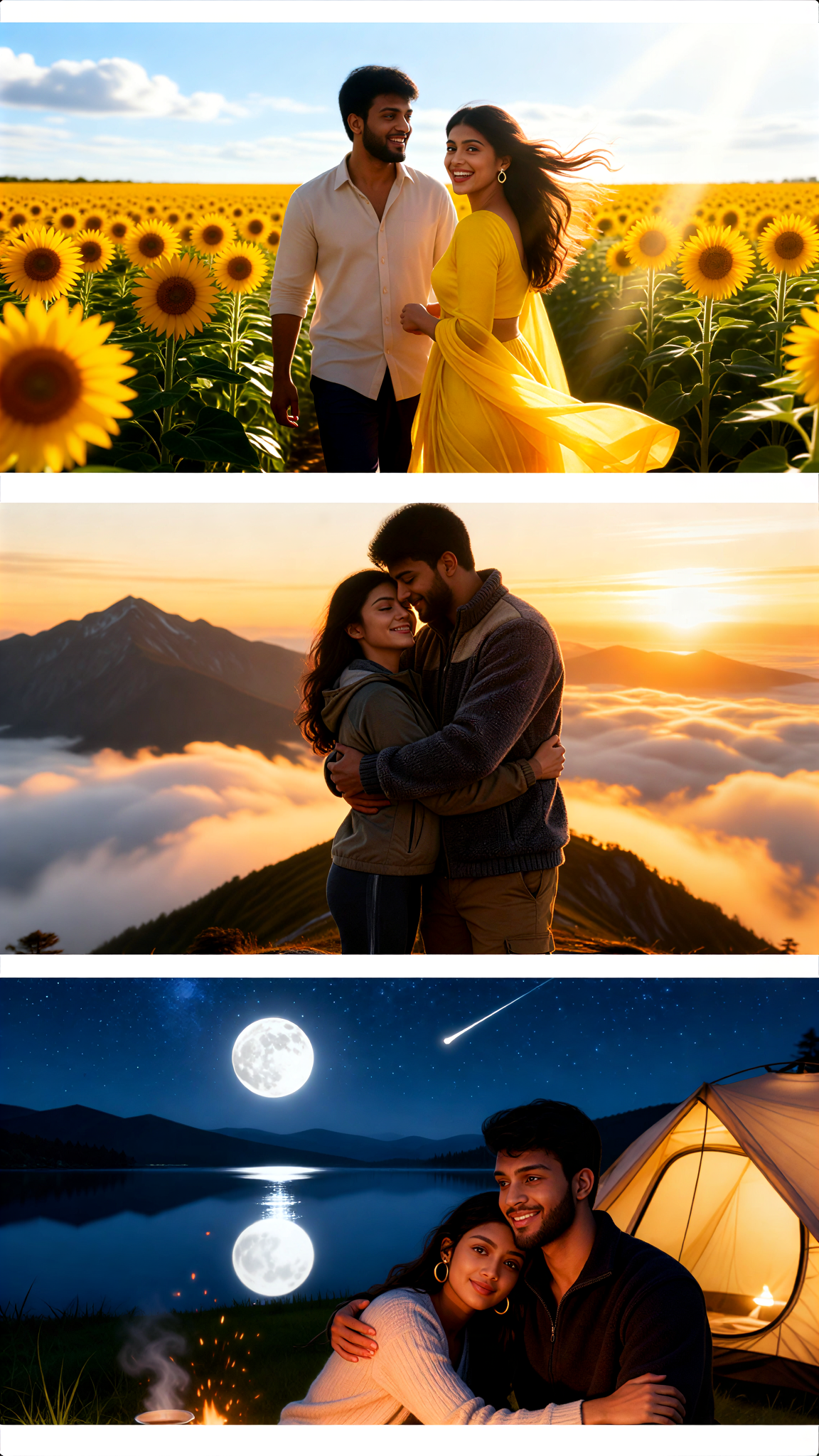 Sweet couple in the outdoors image