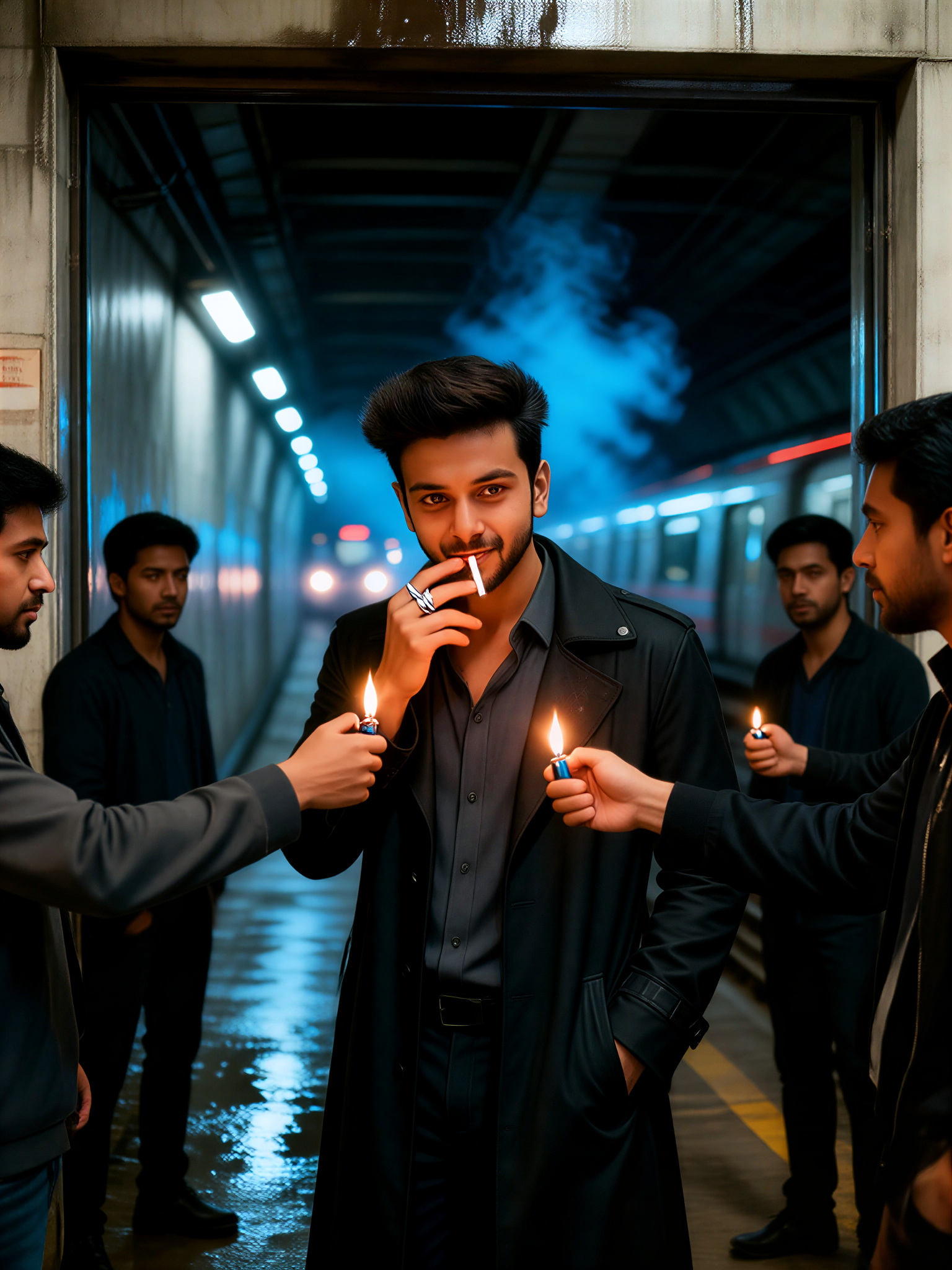 Light a cigarette stylishly-29 image