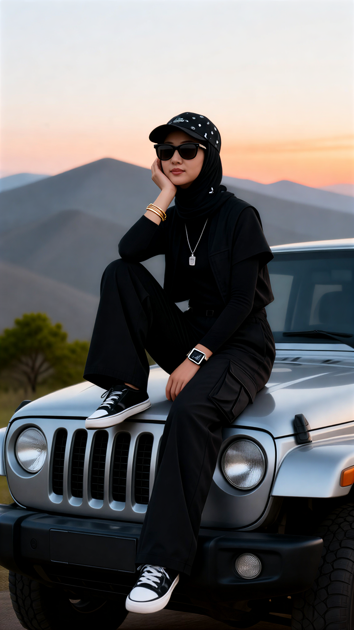 Off-road vehicle photoshoot image