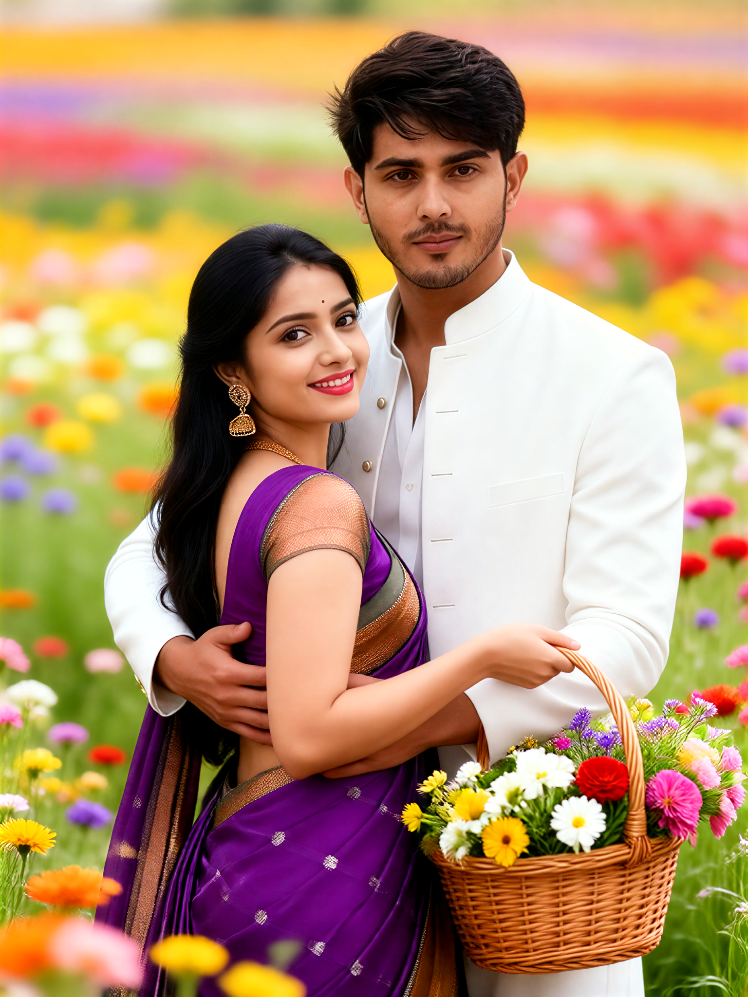 Couples' Garden Healing Photoshoot image