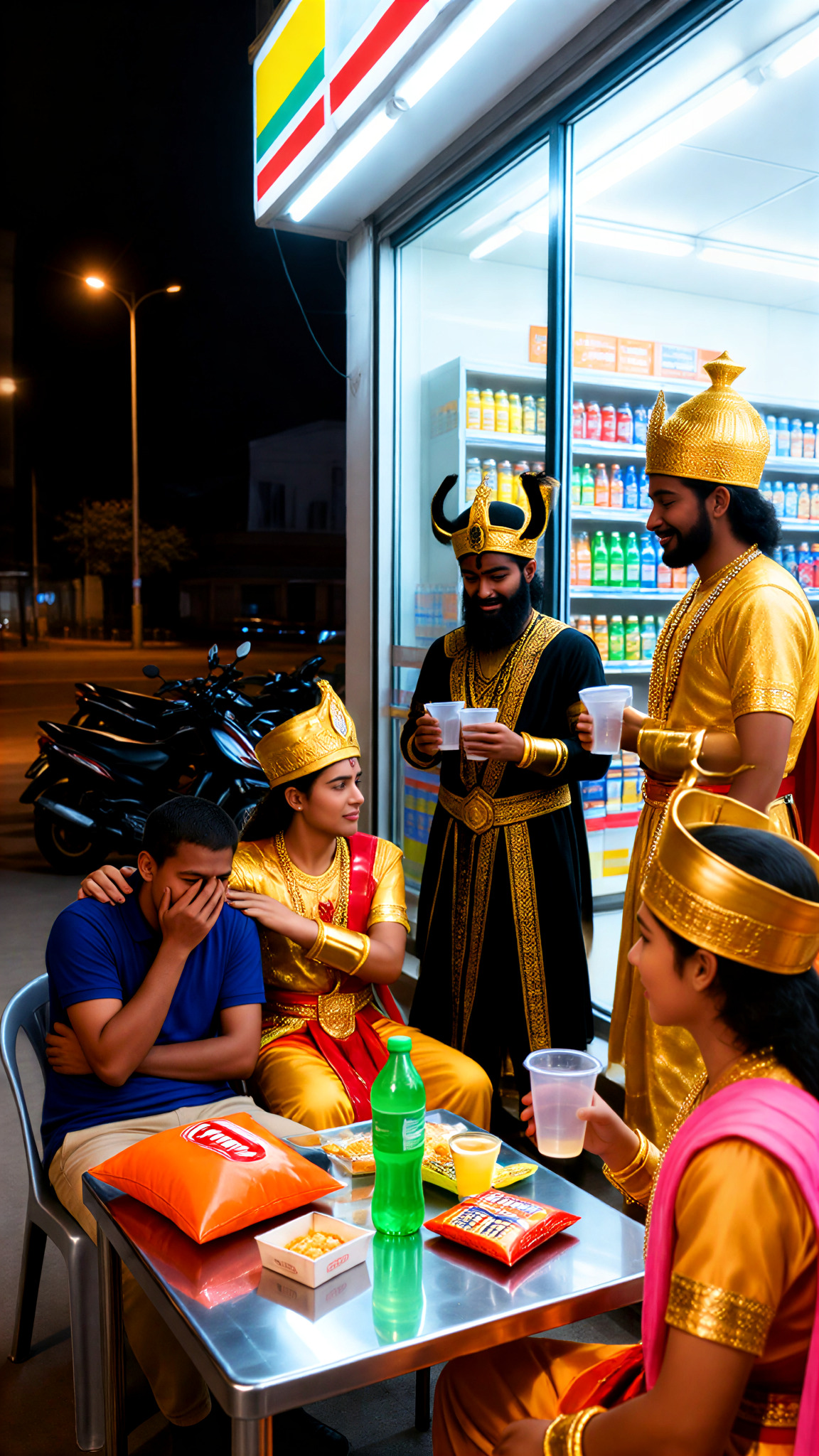 Surrounded by the Gods image