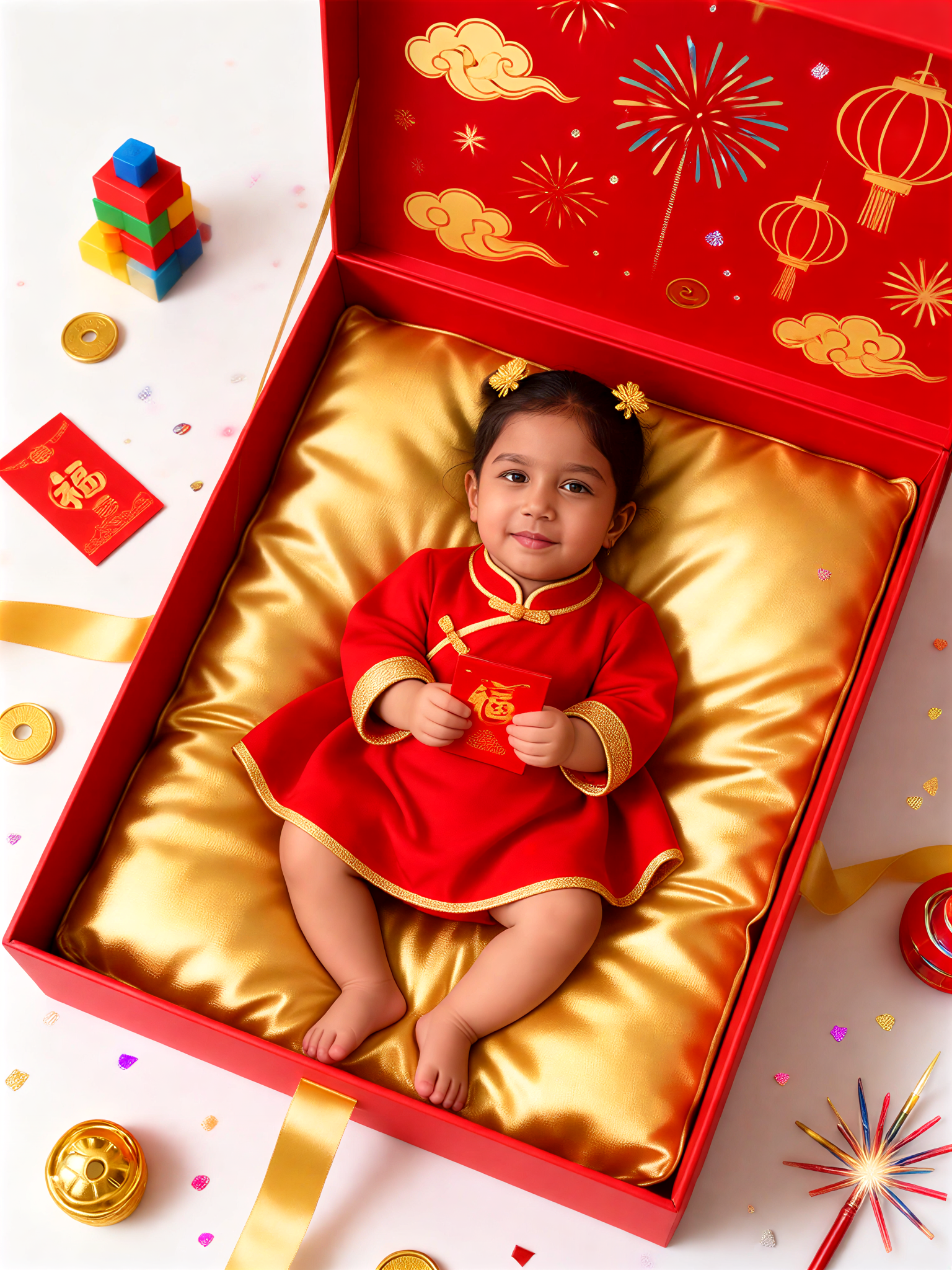 Lucky New Year Baby image