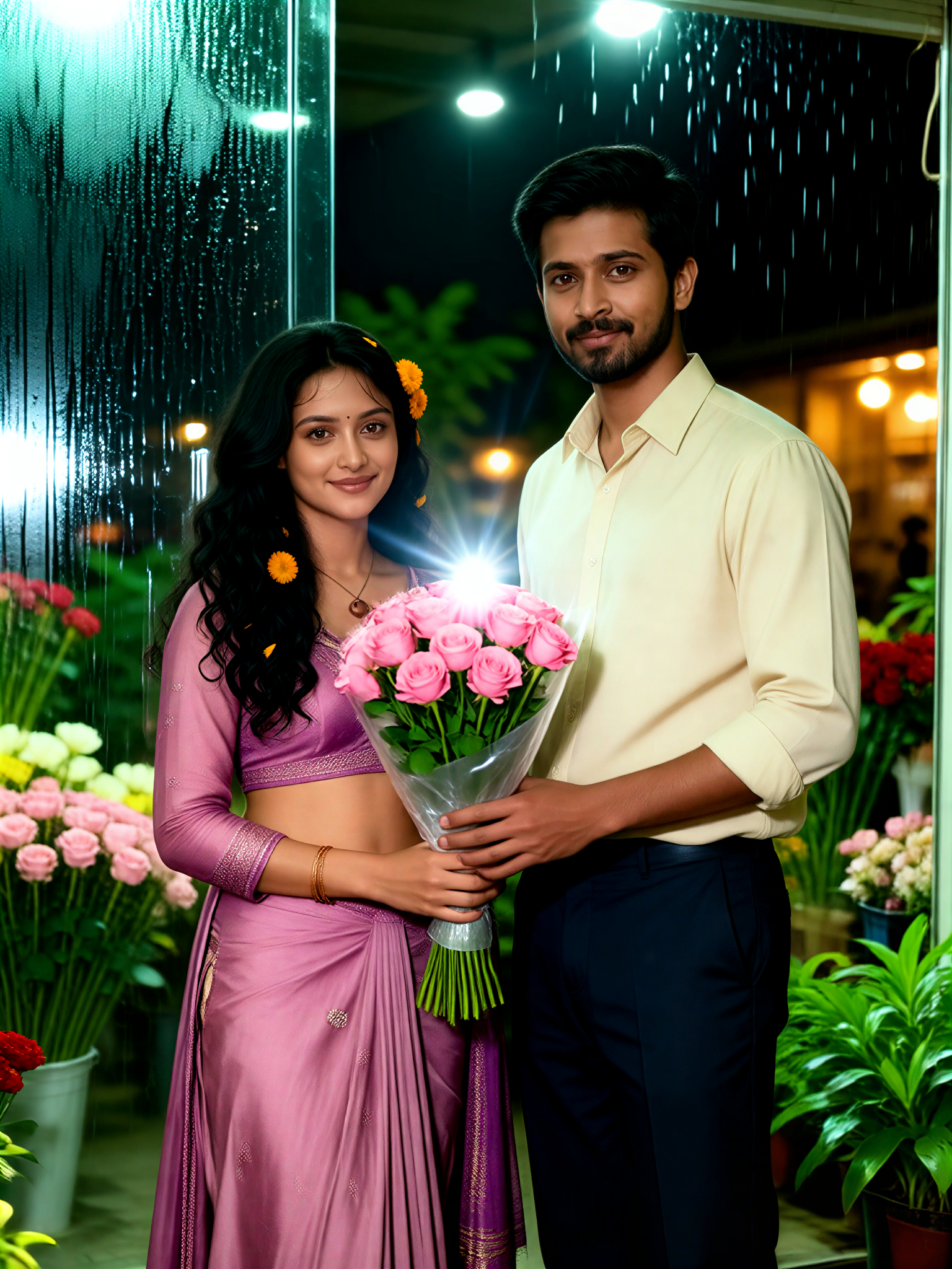 Flower Shop Flash Couple image