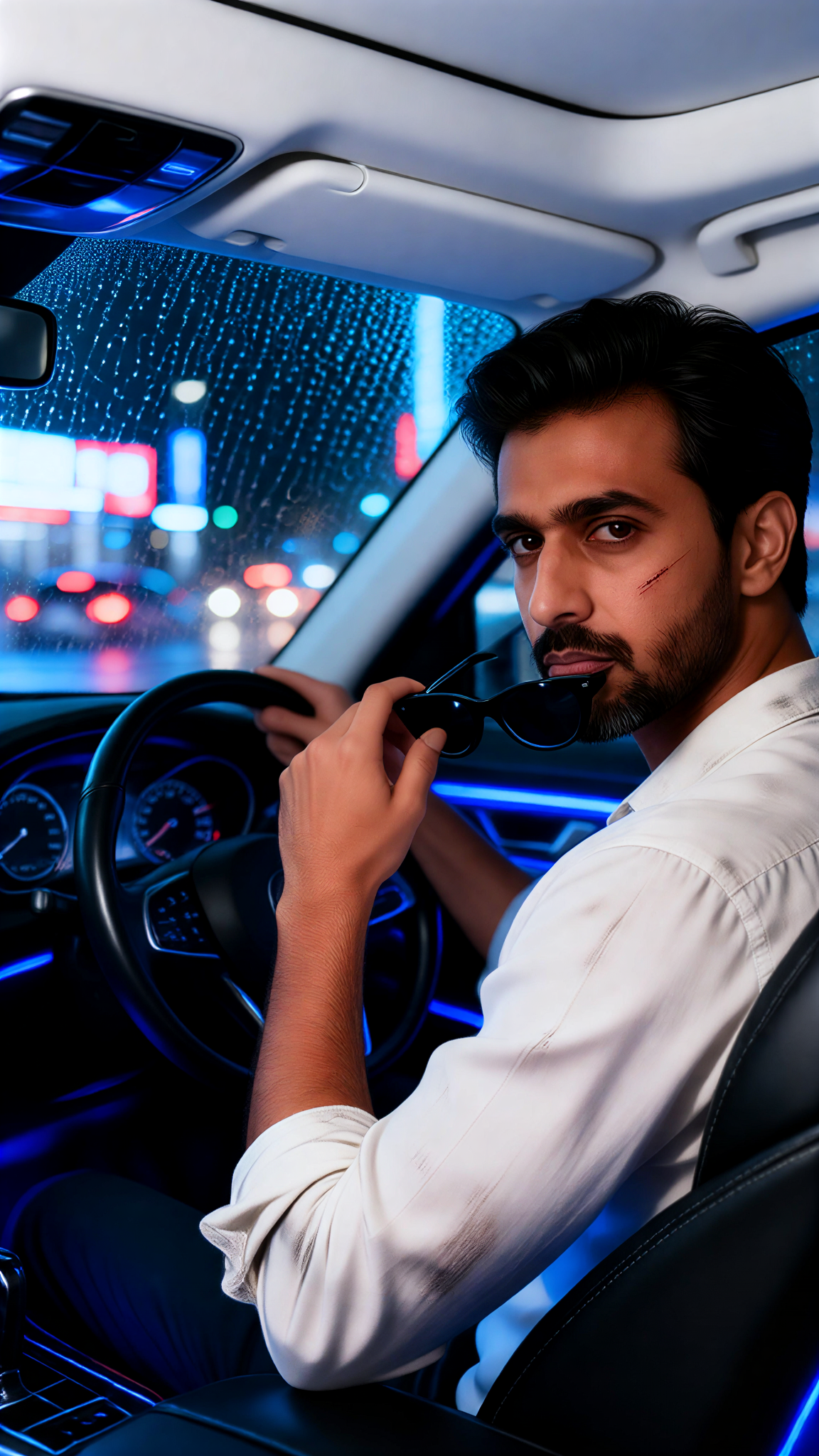 The man who drives is the most handsome! image