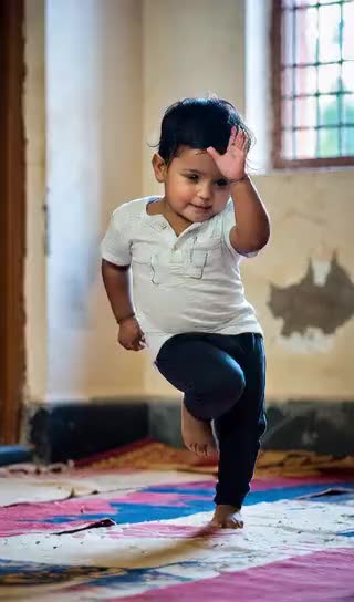 Look, my child is dancing😂 image