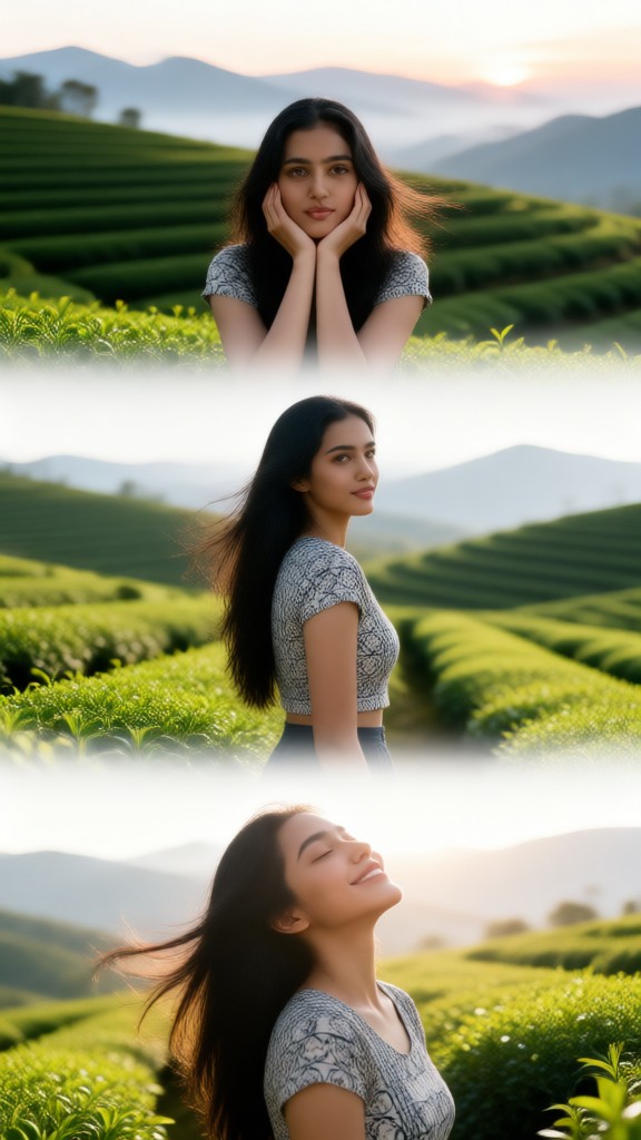 부드러운 안개 차 정원 image
