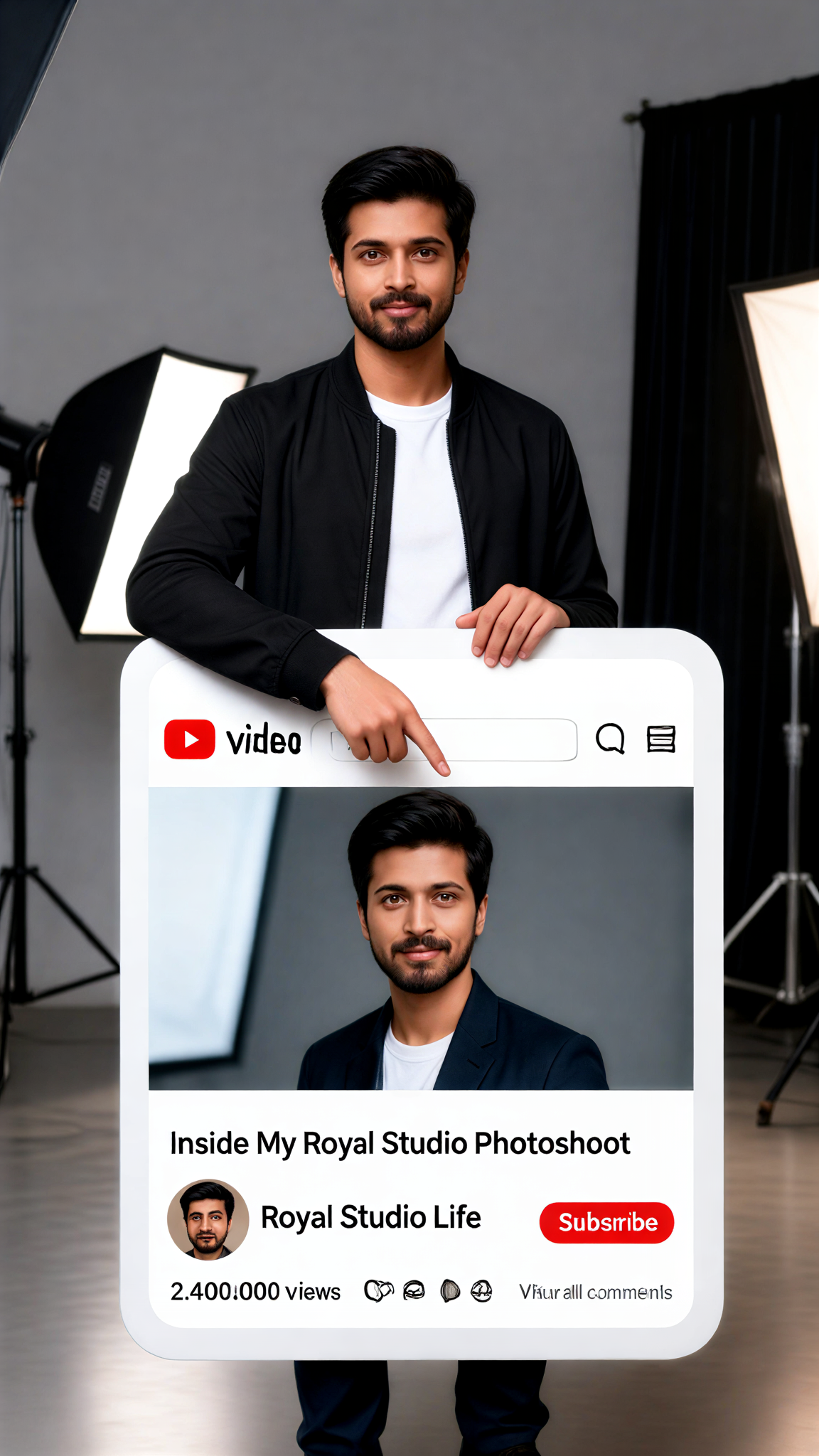 YouTube Studio Video Viral image