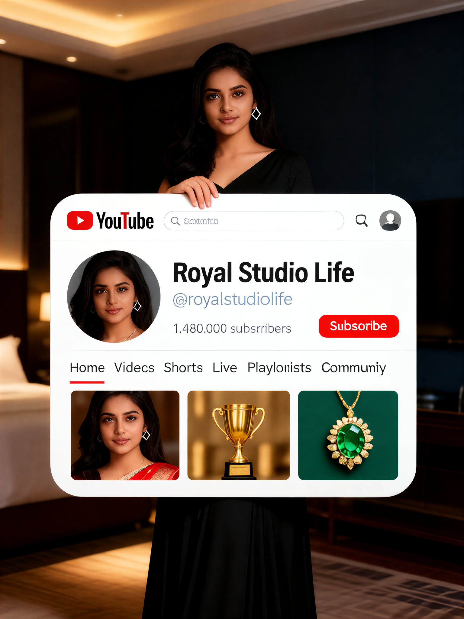 YouTube Personal Homepage image