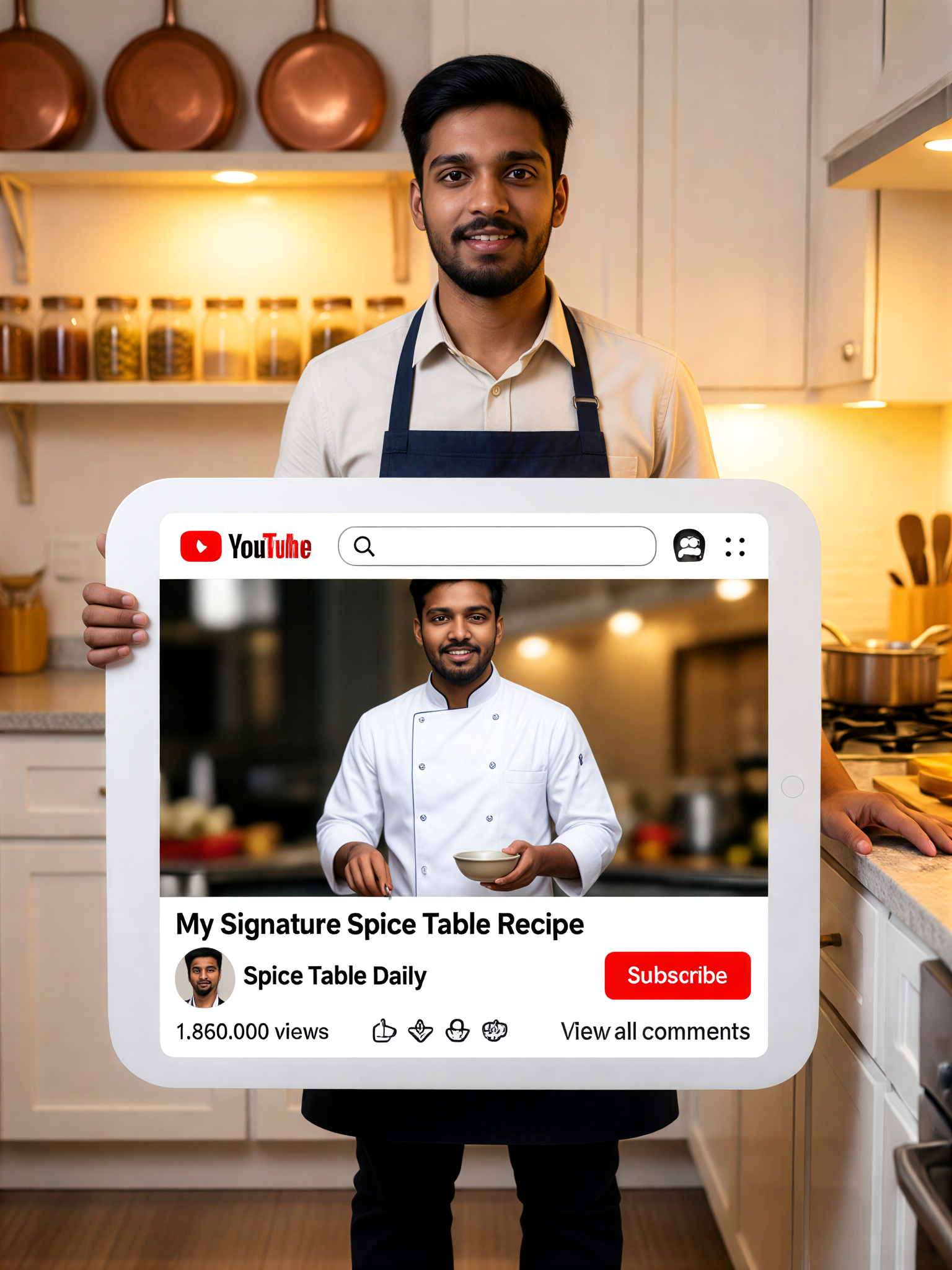 YouTube Cooking Viral Video image