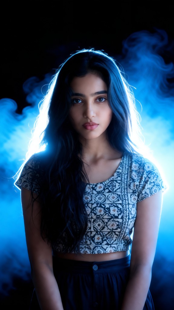 Misty Blue Backlight image