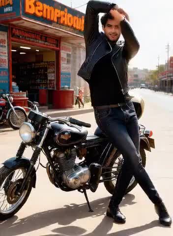 Handsome guy dance image