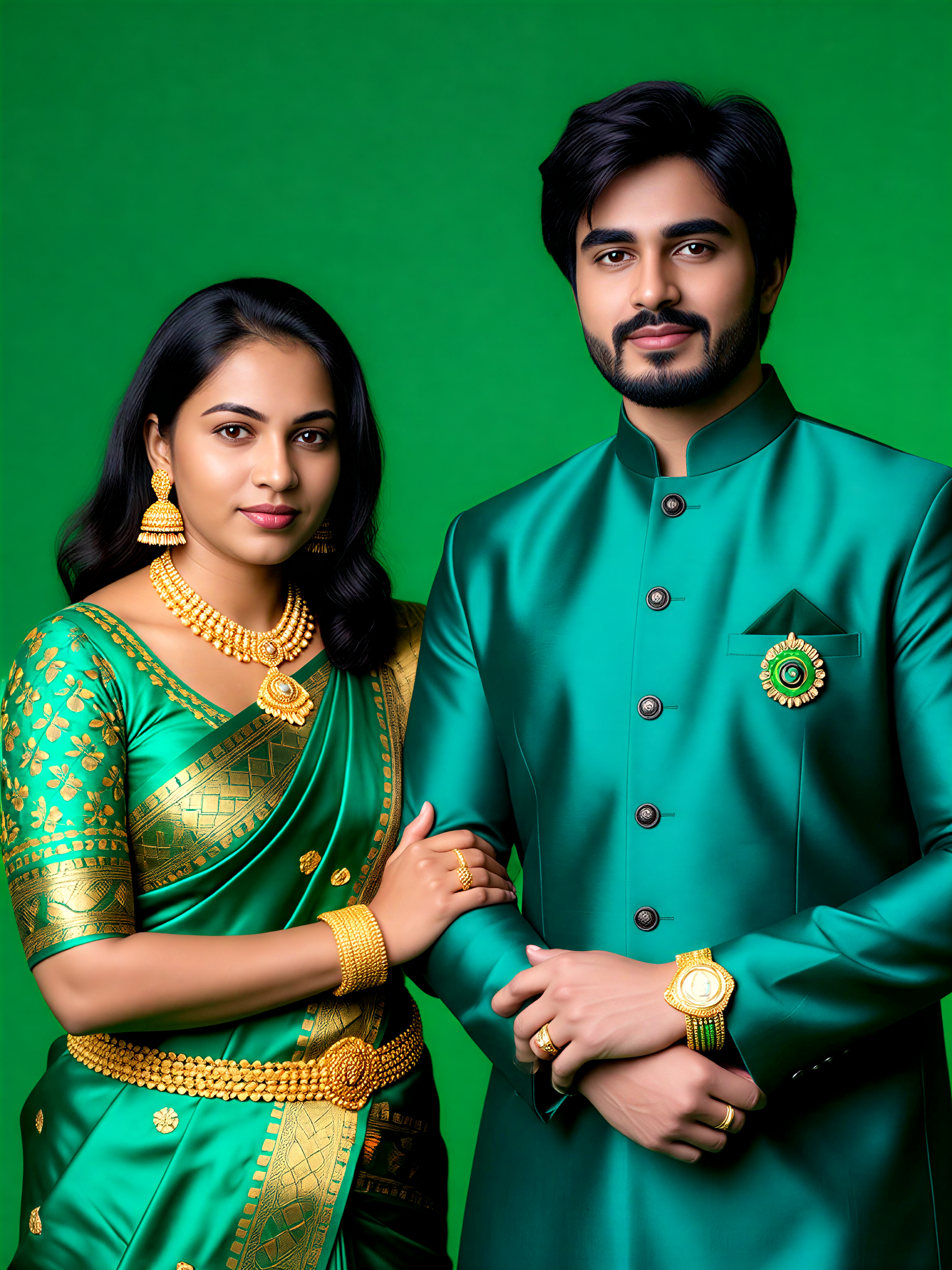 Emerald Royal Couple image