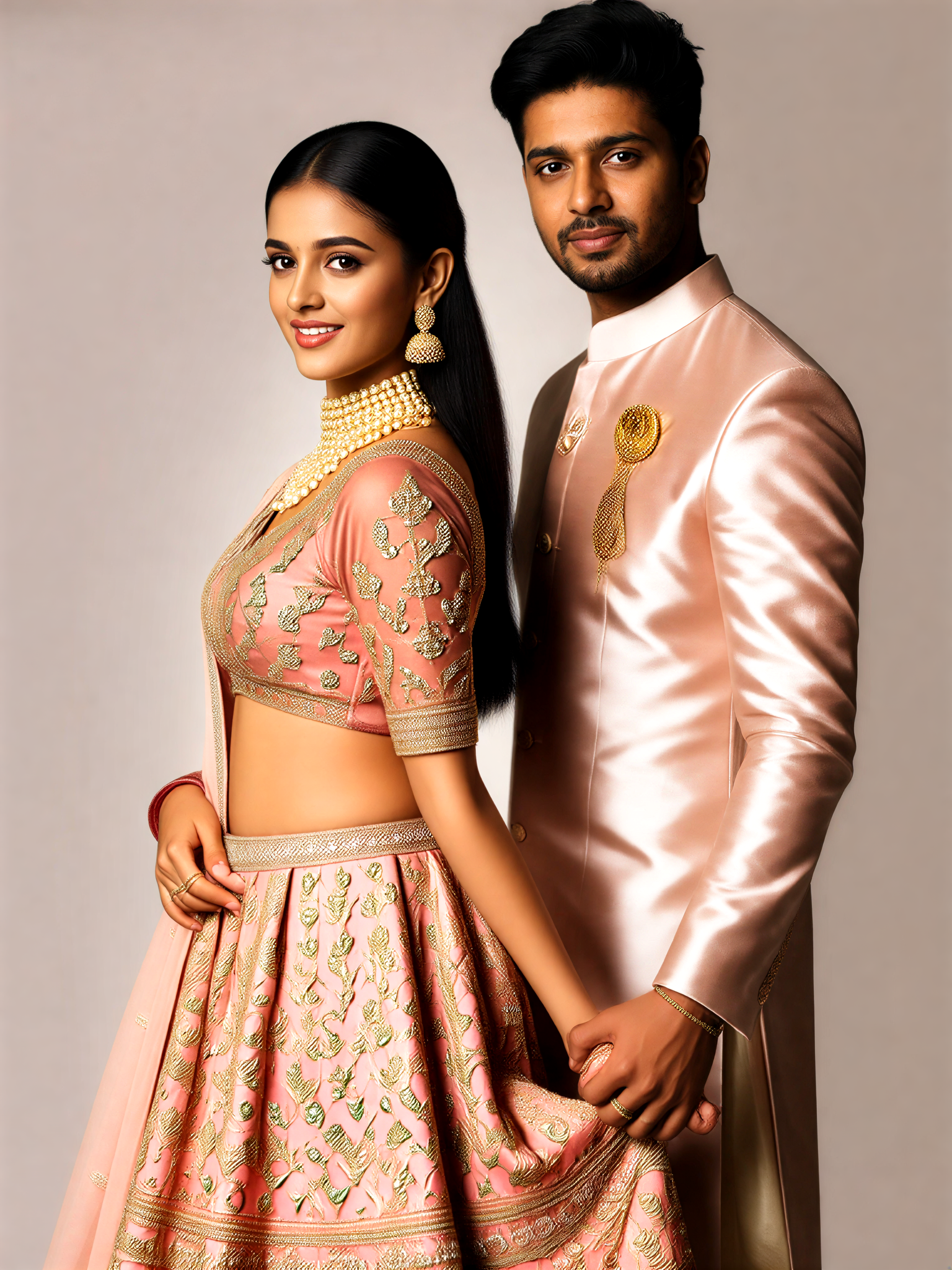 Pink Gold Turn Back image
