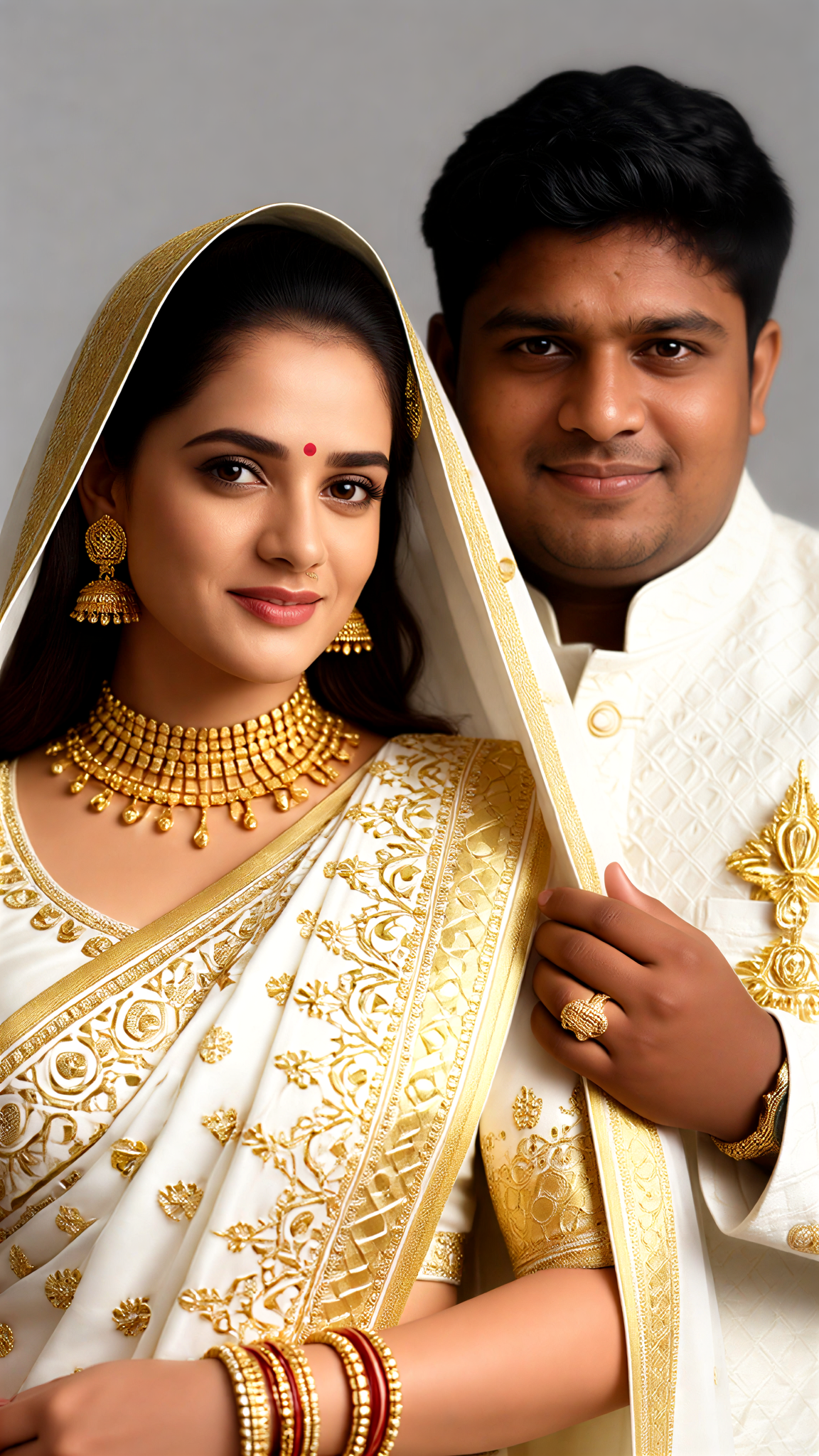 Ivory Veil Couple image