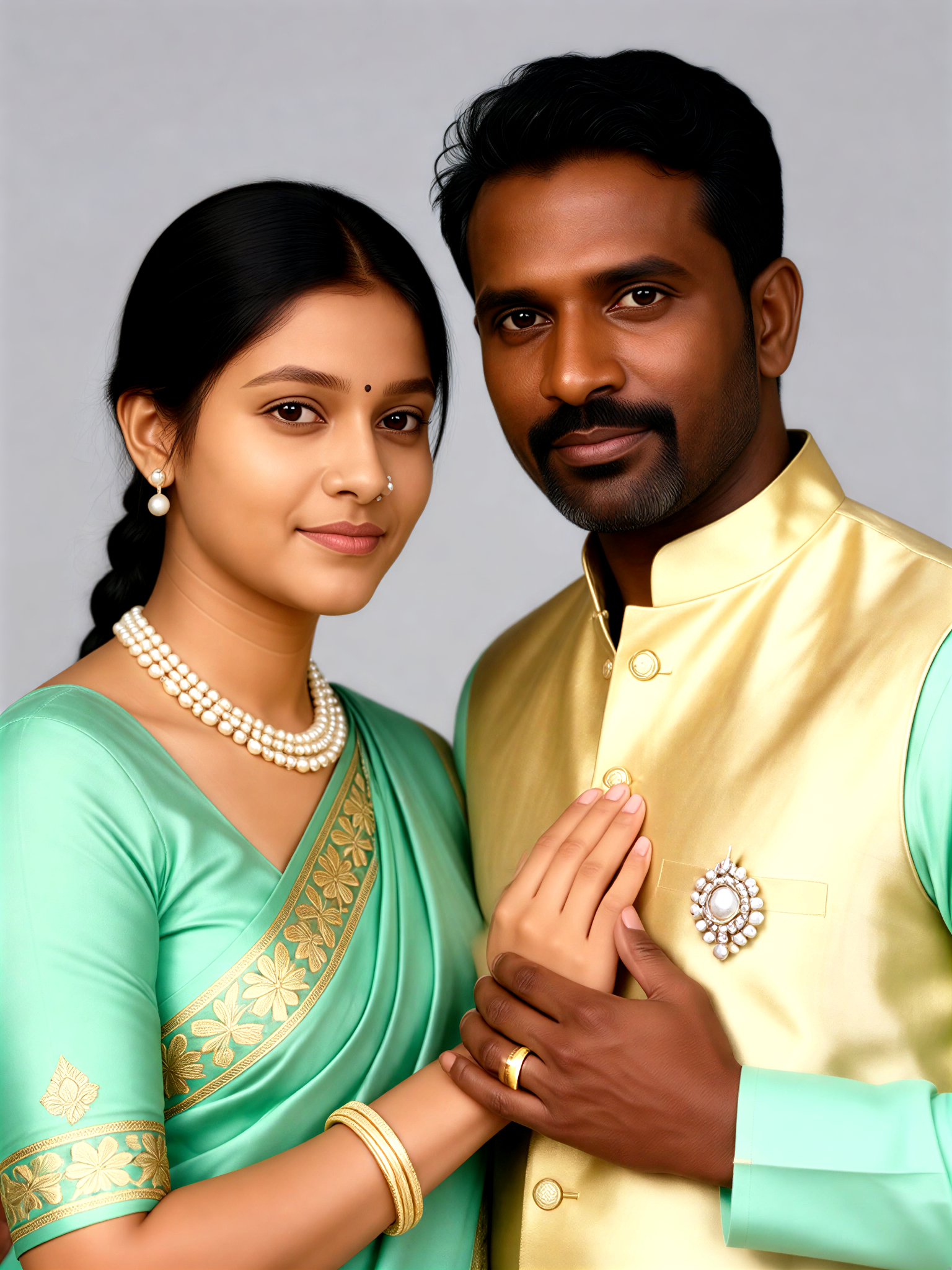 Mint Pearl Couple image