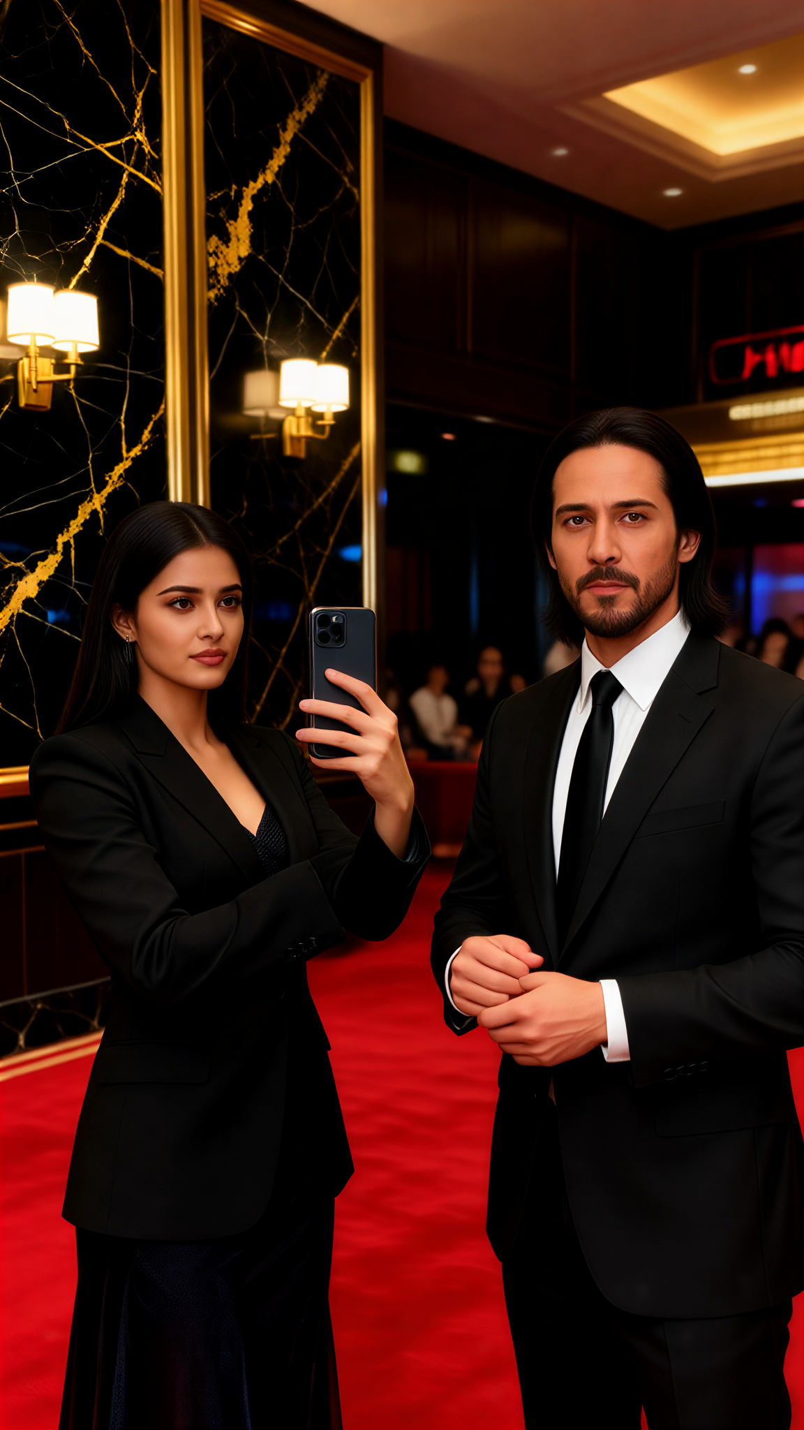 Wick Action Selfie image