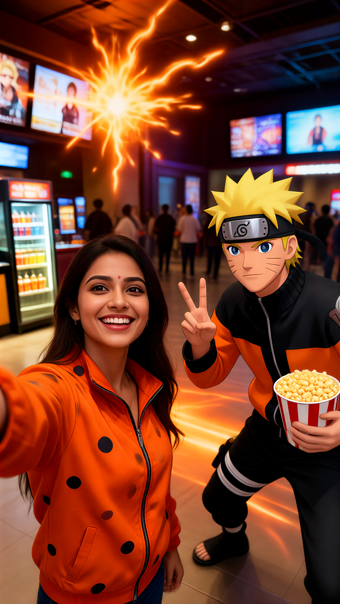 Naruto Chakra Selfie image