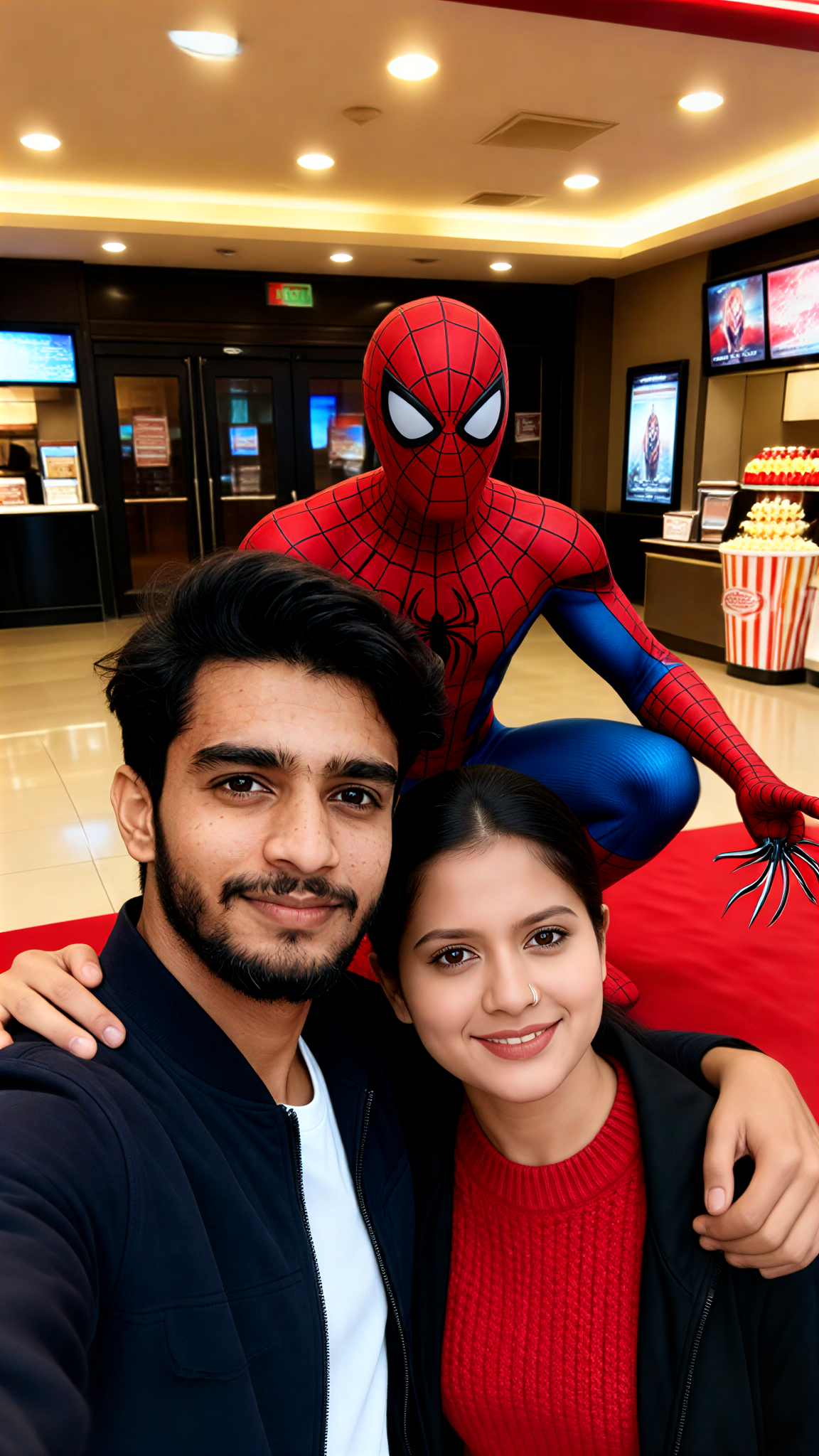 Spider Couple Hug image