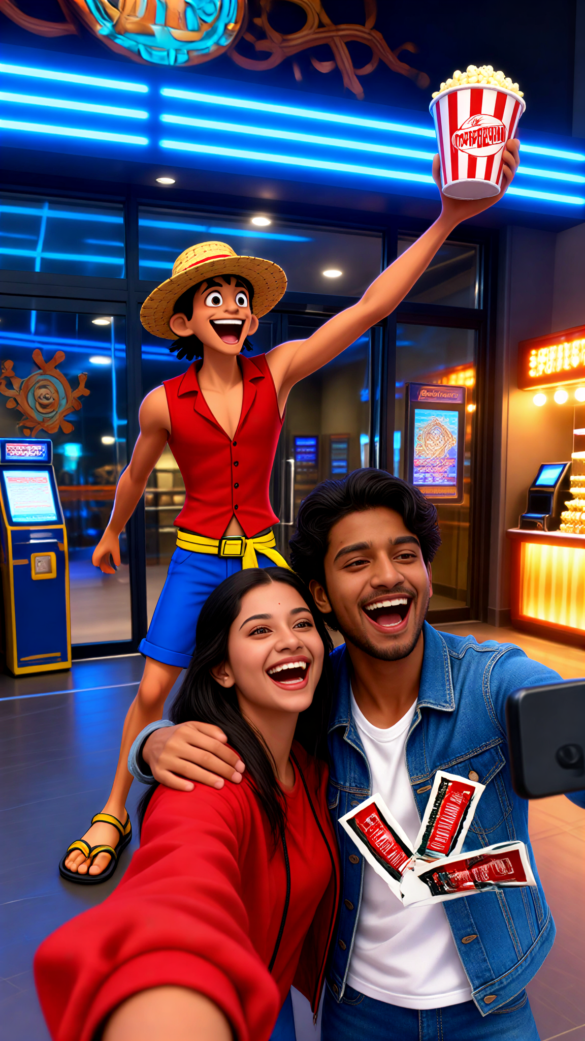 Luffy Couple Adventure image