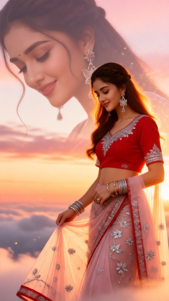 The beauty above the clouds image