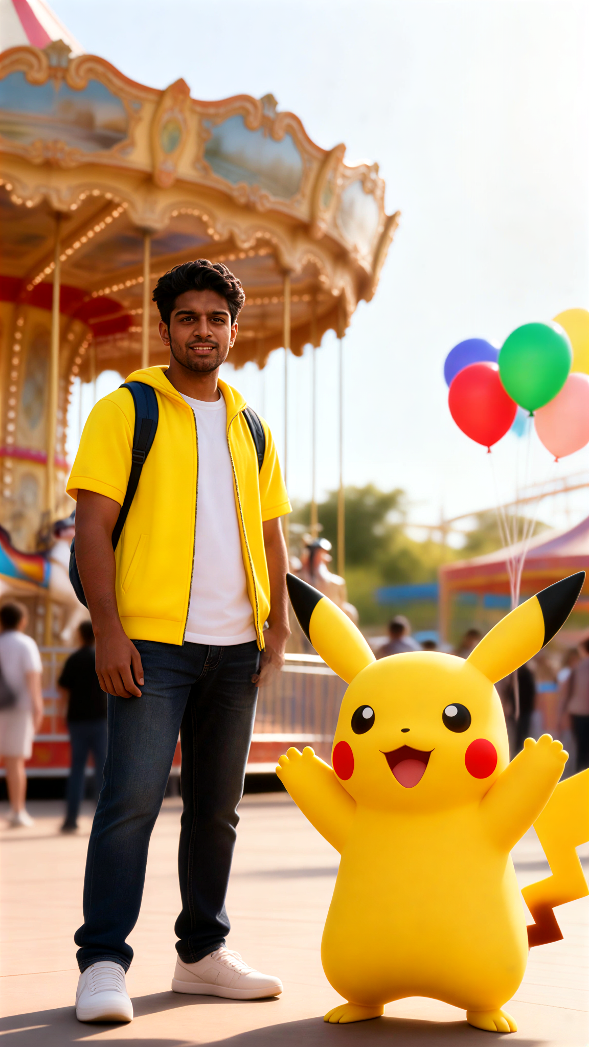 Pikachu Park Selfie image